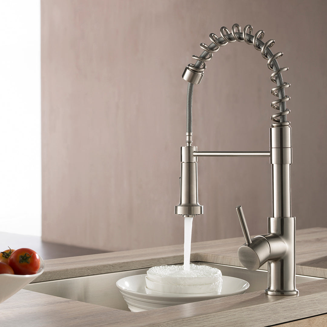 Single Handle Pull Out Kitchen Faucet - F01 205