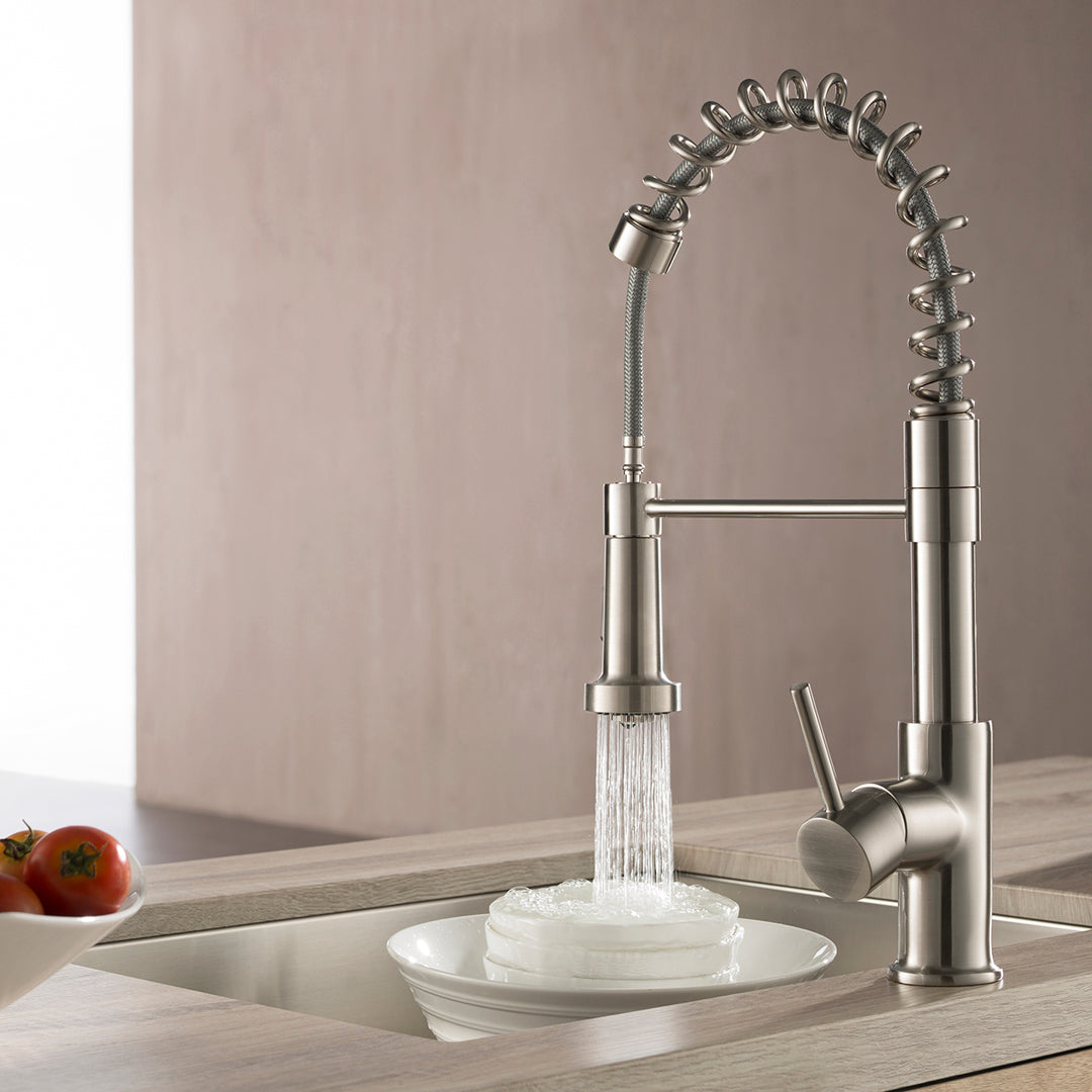 Single Handle Pull Out Kitchen Faucet - F01 205