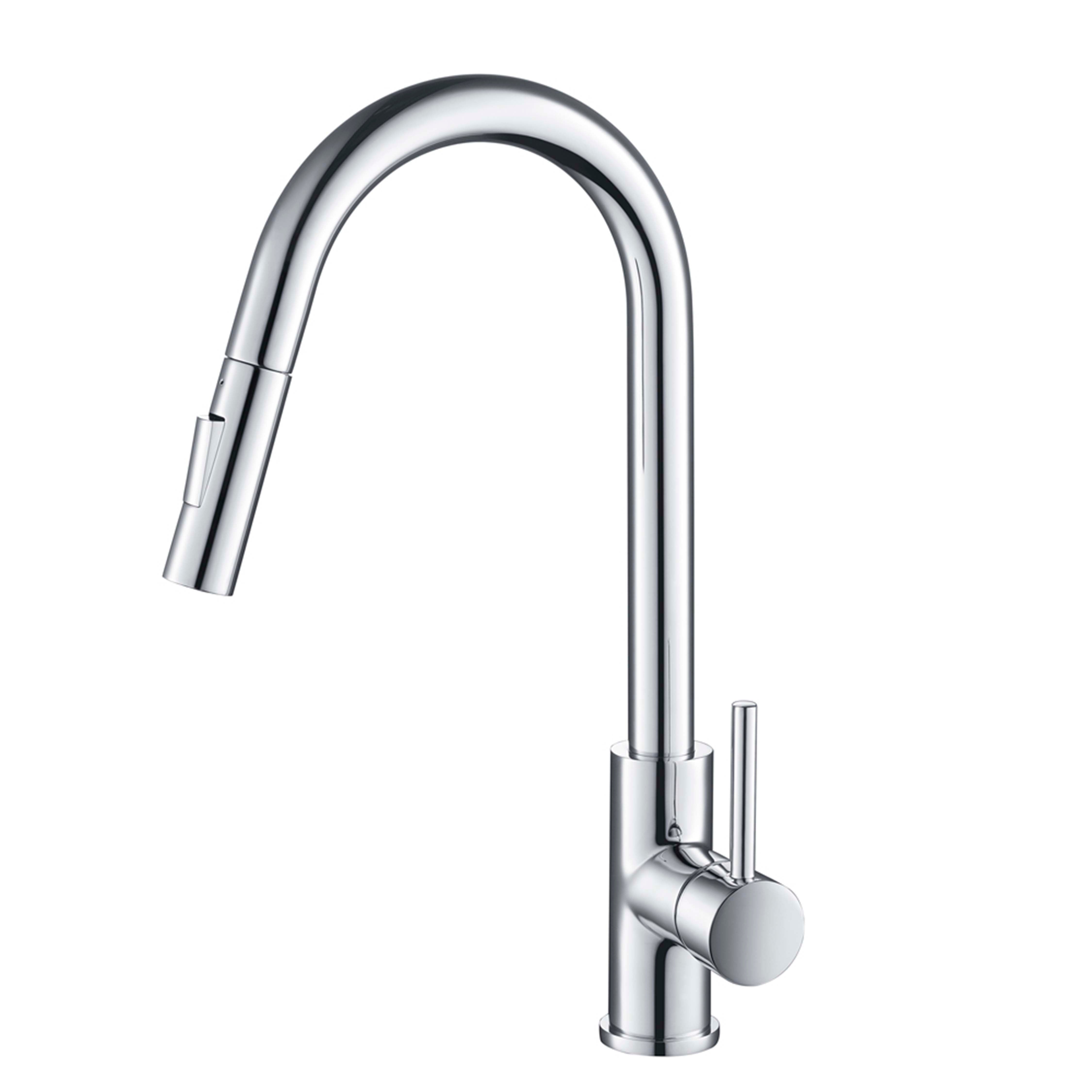 Single Handle Pull Down Kitchen Faucet - F01 206