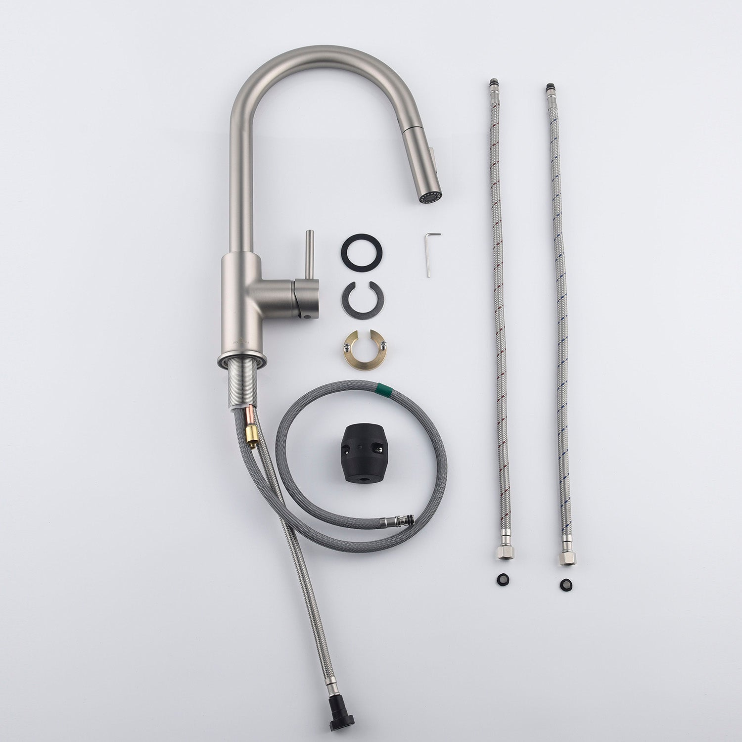 Single Handle Pull Down Kitchen Faucet - F01 206
