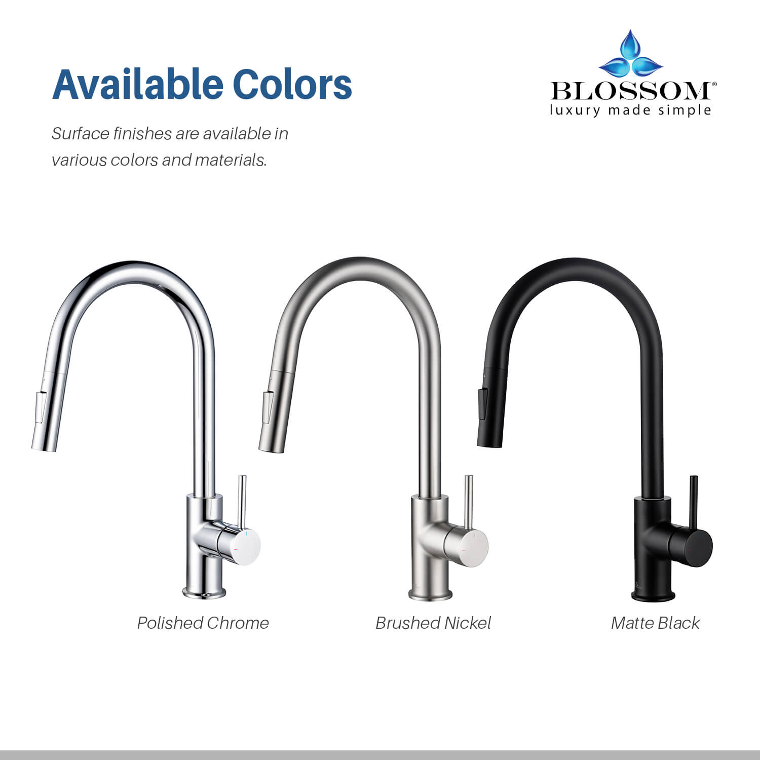 Single Handle Pull Down Kitchen Faucet - F01 206