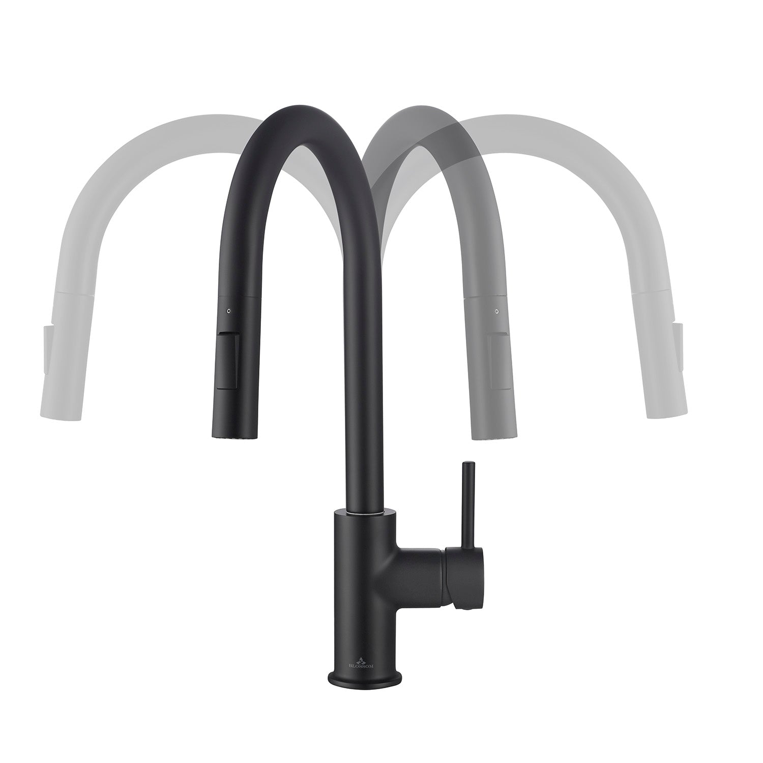 Blossom Single Handle Pull Down Kitchen Faucet F01 206