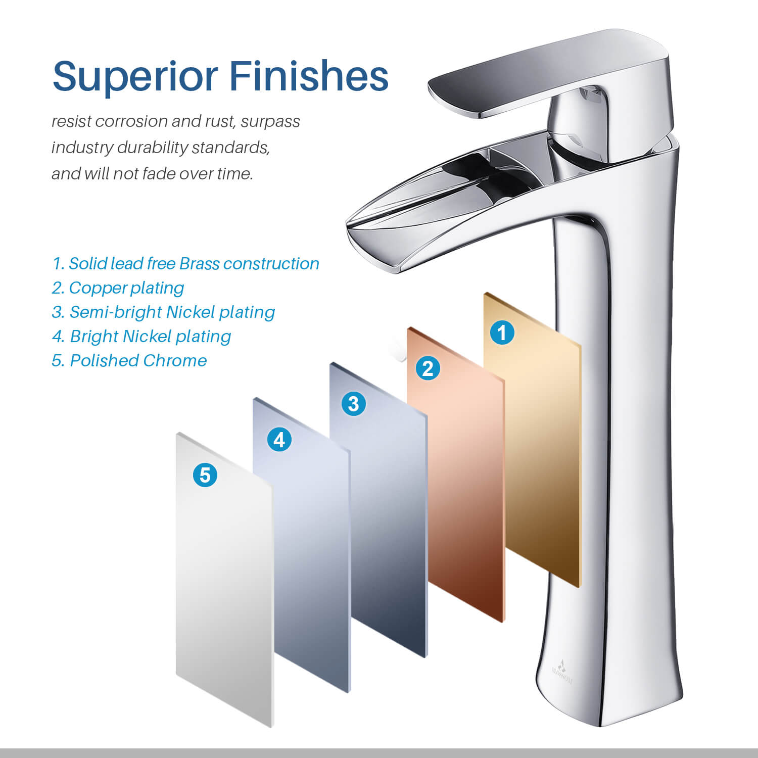 Blossom Single Handle Lavatory Faucet F01 305
