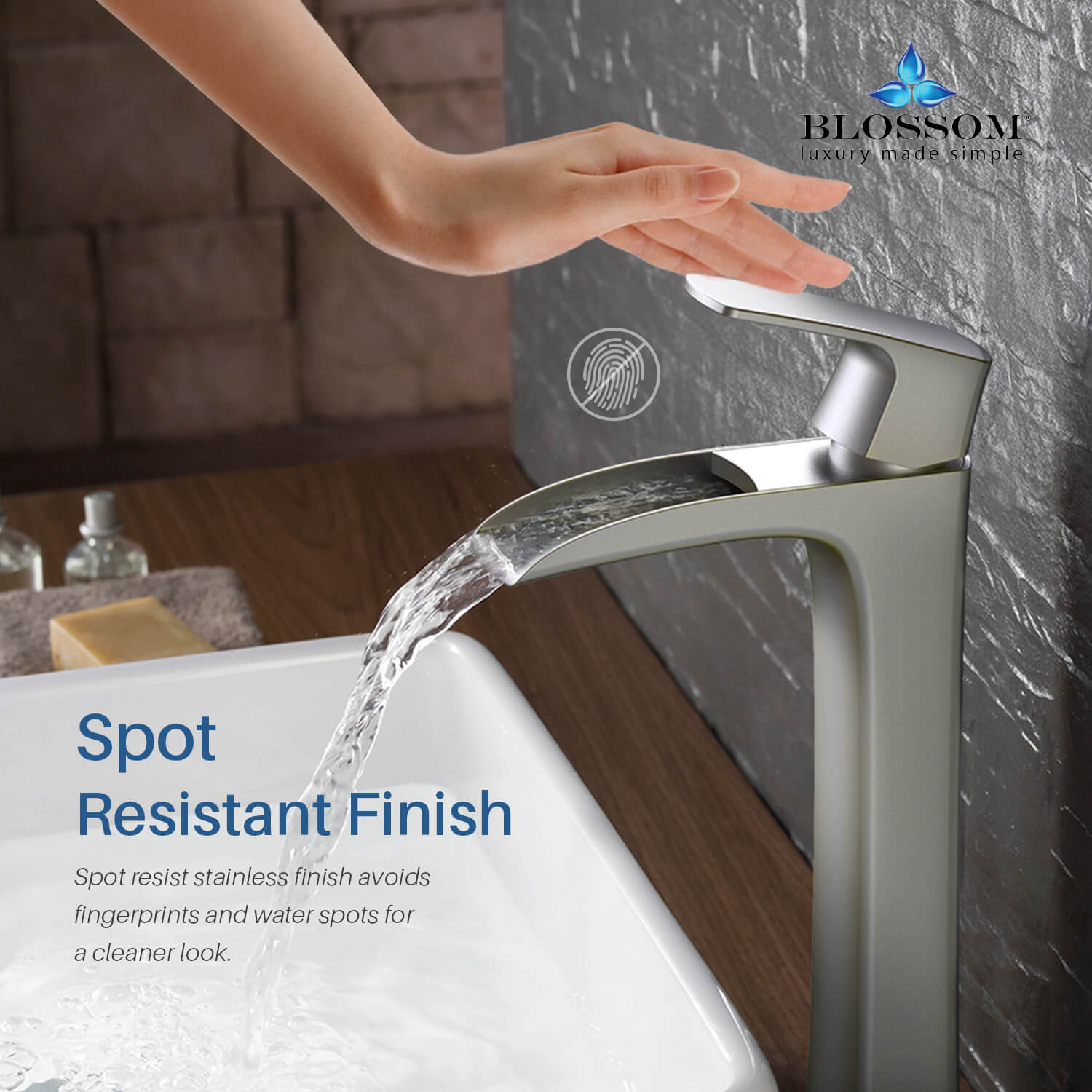 Blossom Single Handle Lavatory Faucet F01 305