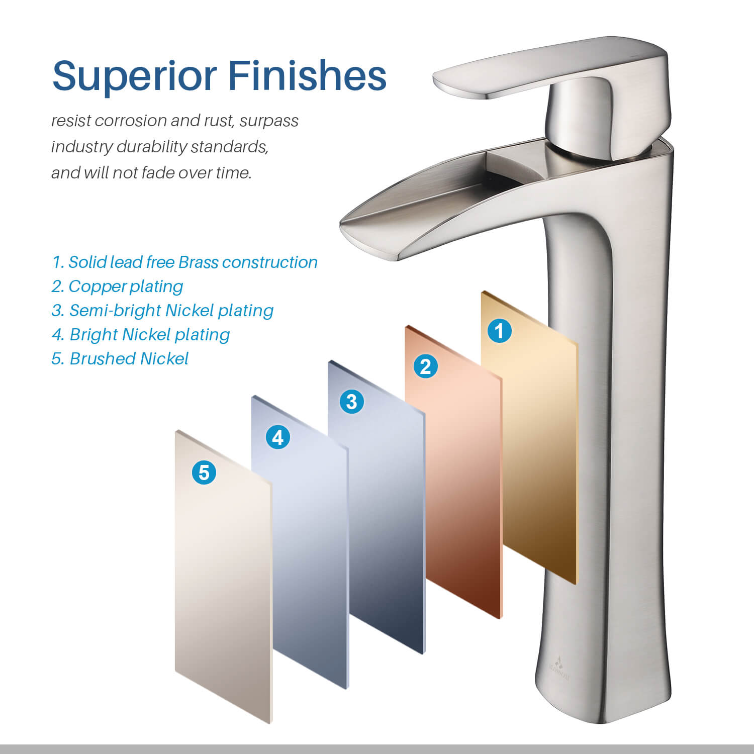 Blossom Single Handle Lavatory Faucet F01 305