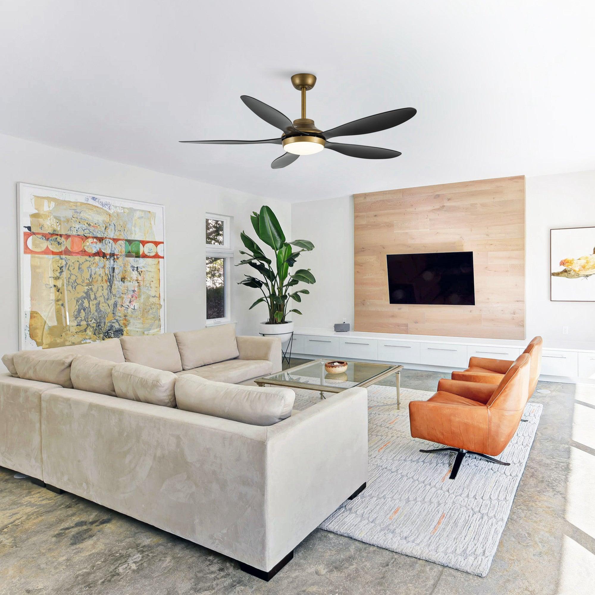 52" Punjab Smart Fan with LED Light