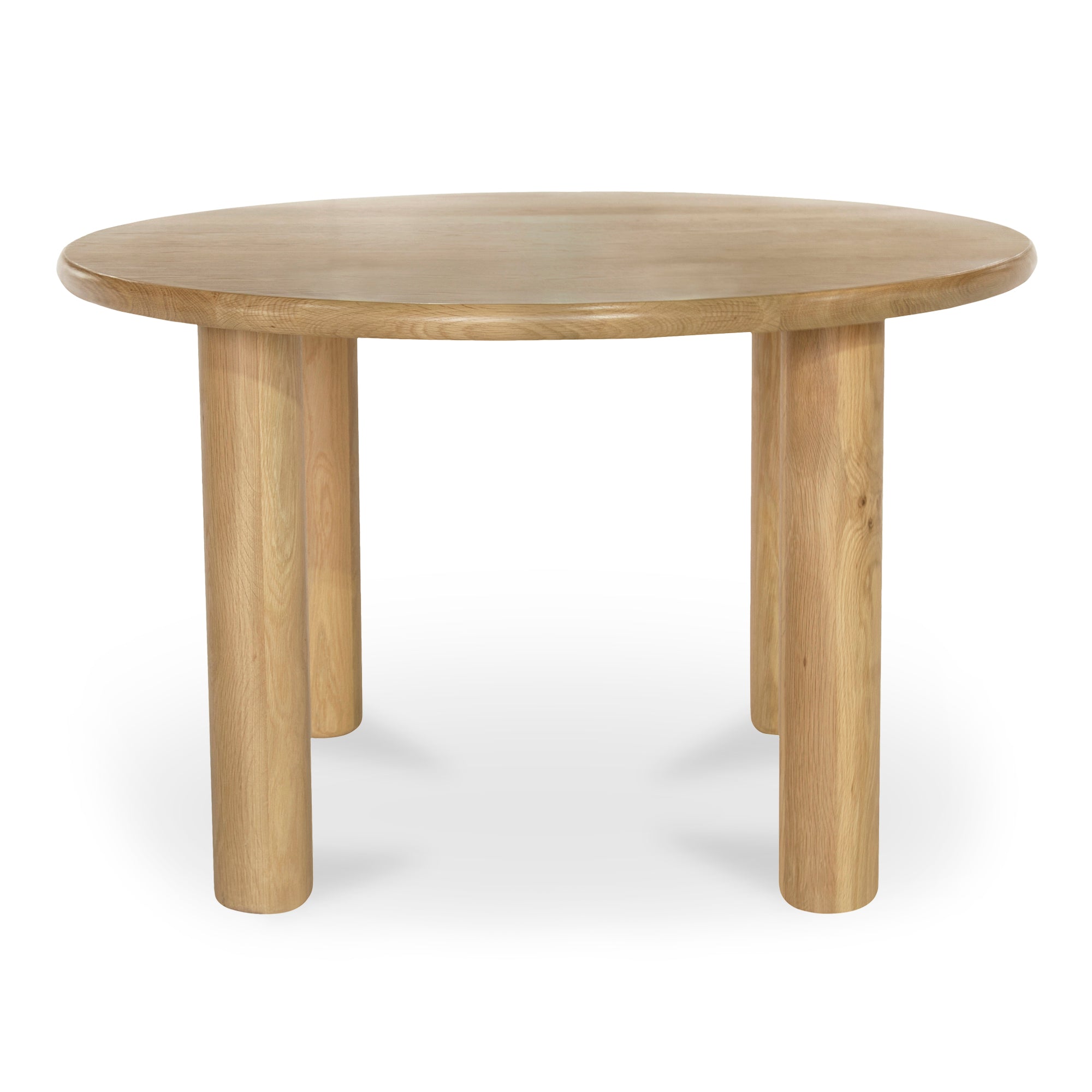Moes Milo Round Dining Table Oak FC-1003-24-0