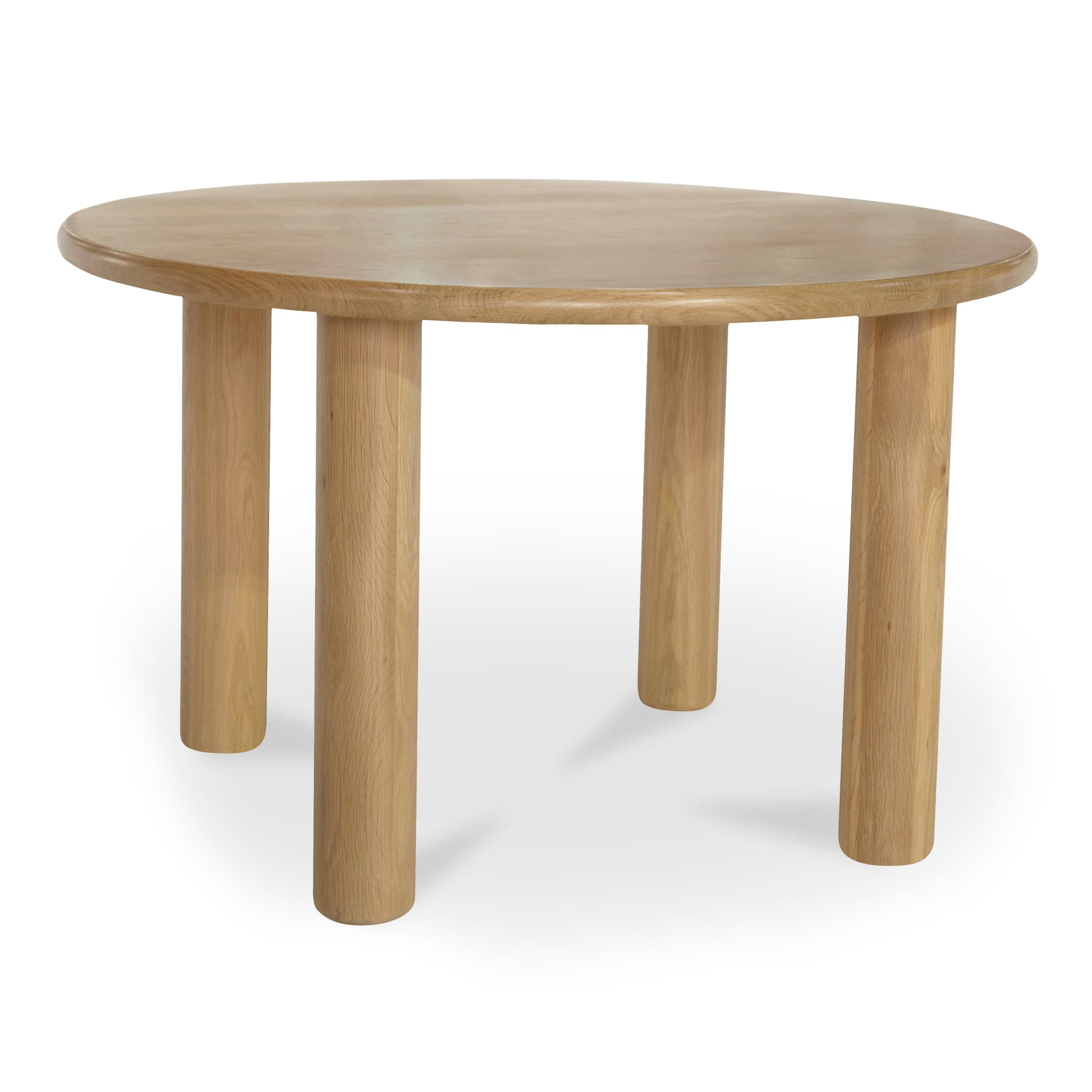 Moes Milo Round Dining Table Oak FC-1003-24-0