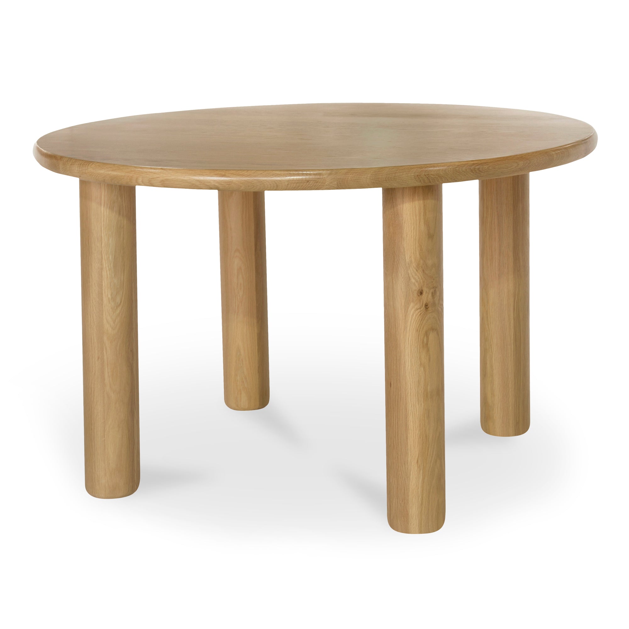 Moes Milo Round Dining Table Oak FC-1003-24-0