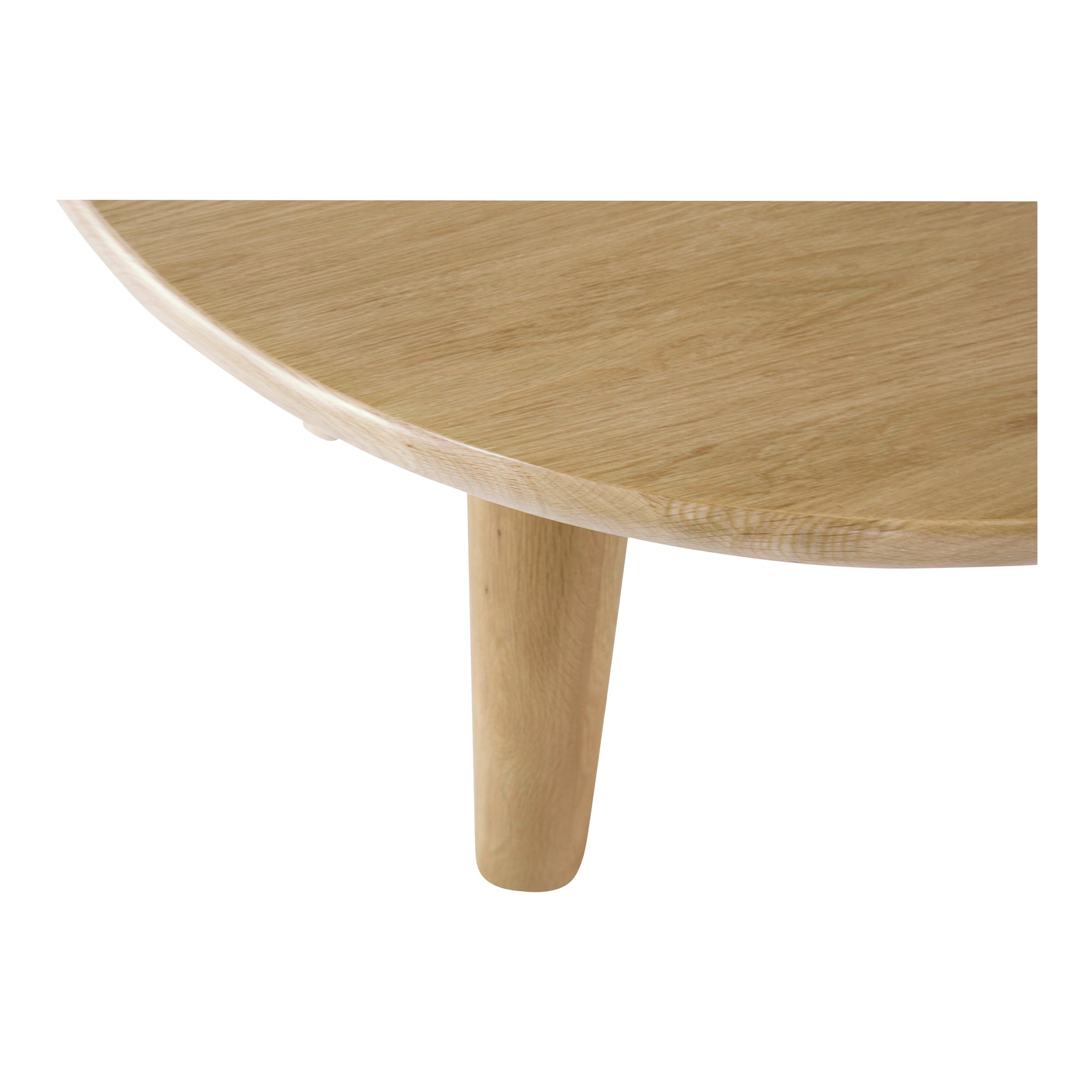 Moes Milo Round Dining Table Oak FC-1003-24-0
