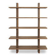 Moes Casey Large Bookcase Dark Brown FC-1015-20