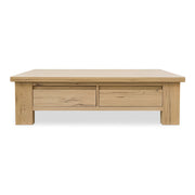 Moes Graham Storage Coffee Table Rustic Oak FC-1020-24