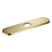 10" Kitchen Faucet Hole Cover – Stainless Steel Deck Plate (FC-1 Series)