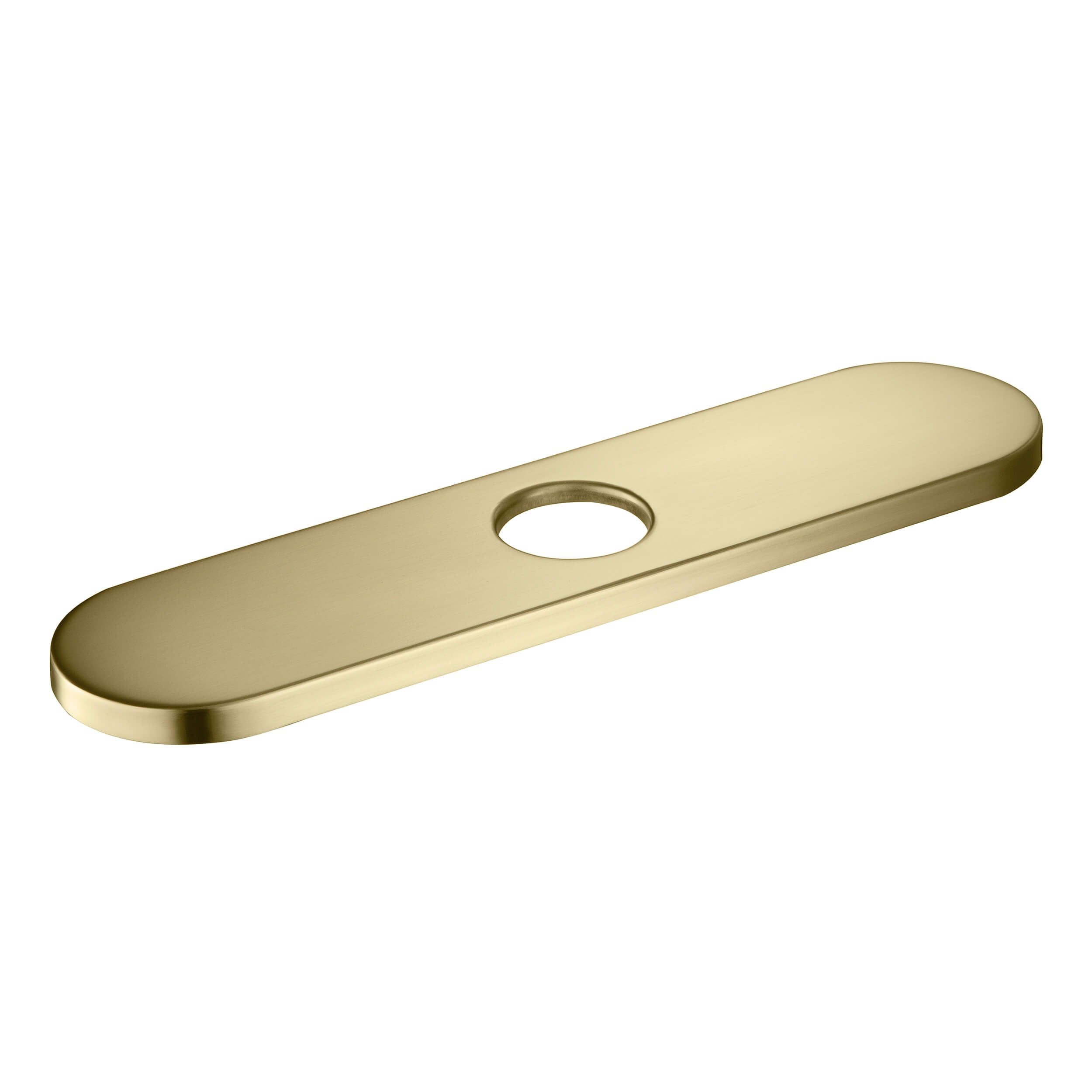10" Kitchen Faucet Hole Cover – Stainless Steel Deck Plate (FC-1 Series)