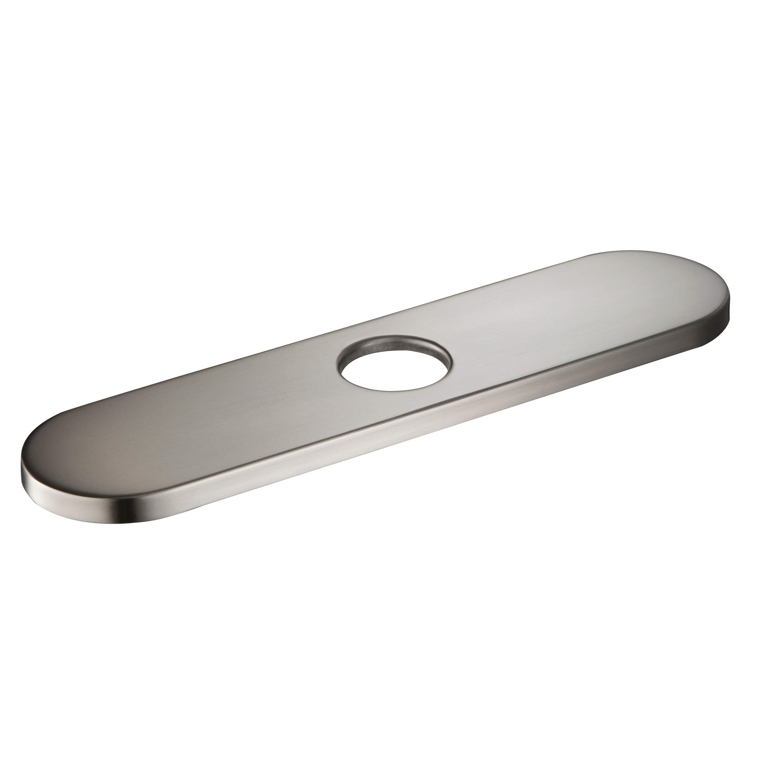 10" Kitchen Faucet Hole Cover – Stainless Steel Deck Plate (FC-1 Series)