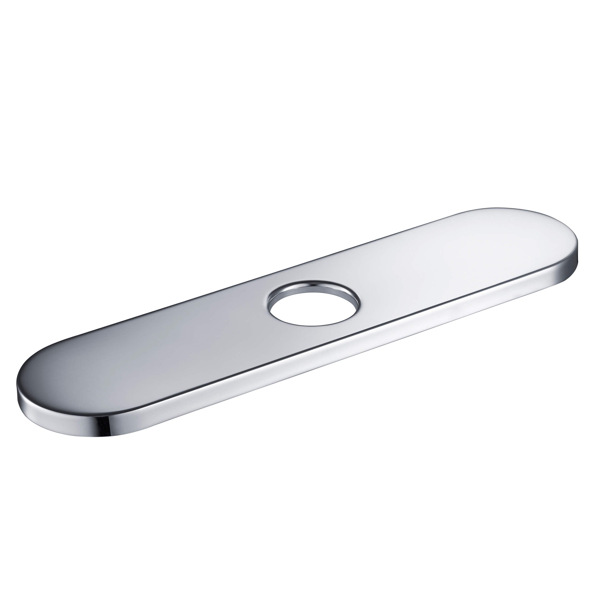 10" Kitchen Faucet Hole Cover – Stainless Steel Deck Plate (FC-1 Series)