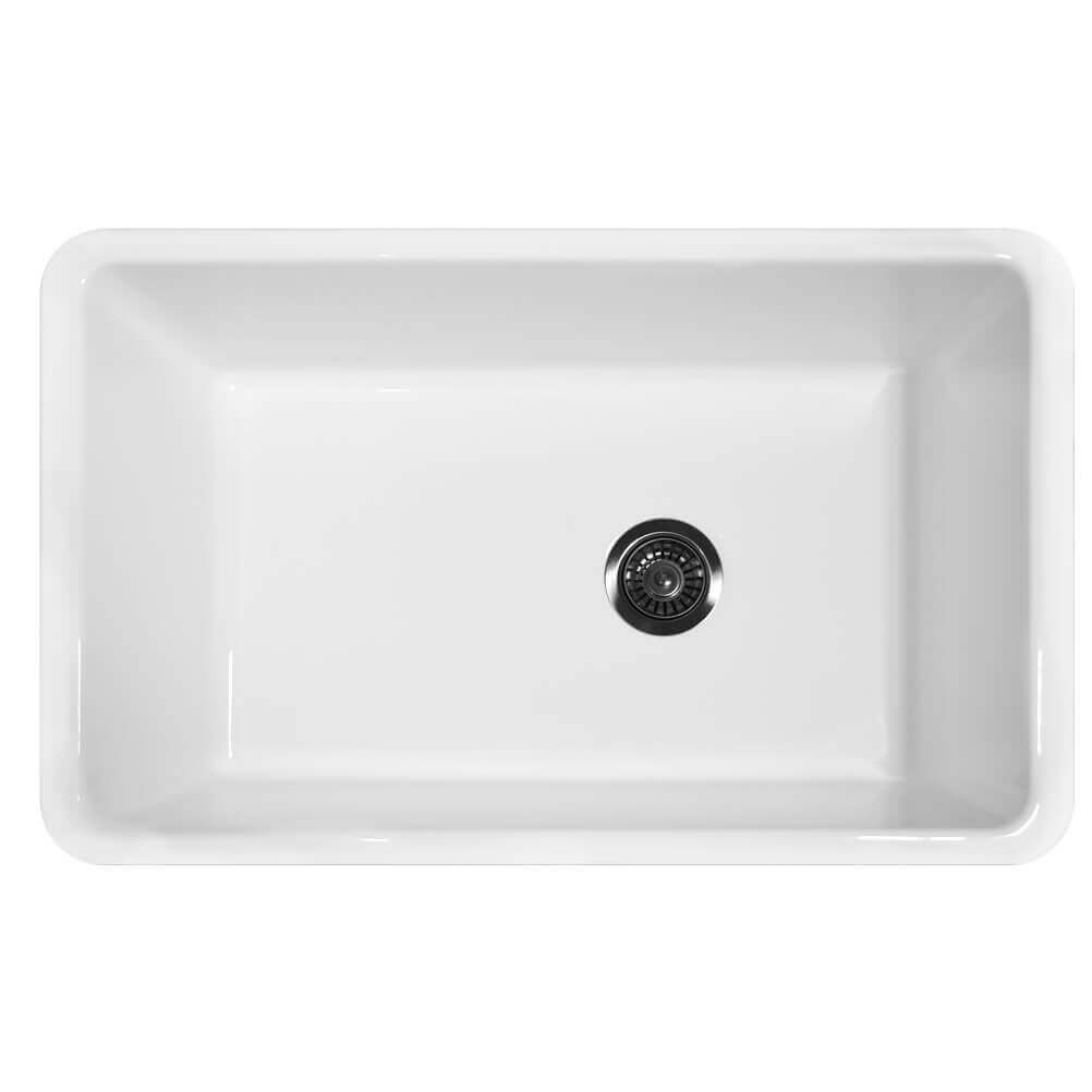 Fine Fixtures Undermount Fireclay Kitchen Sink