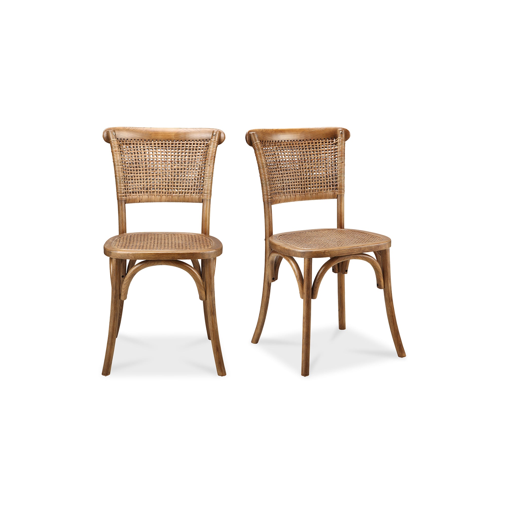 Moes Churchill Dining Chair Light Brown - Set Of Two FG-1001-21