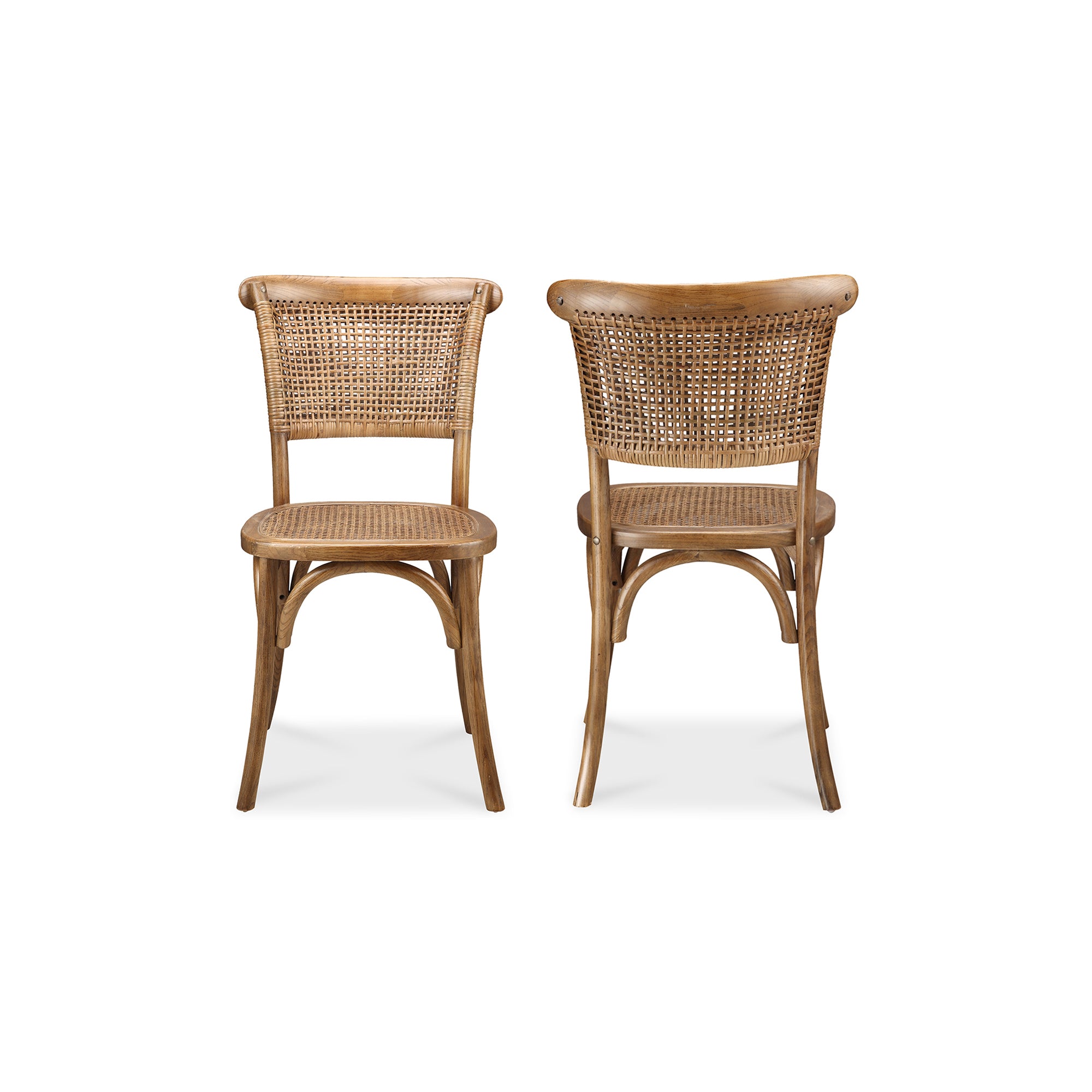 Moes Churchill Dining Chair Light Brown - Set Of Two FG-1001-21