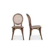 Moes Rivalto Dining Chair Brown - Set Of Two FG-1016-03