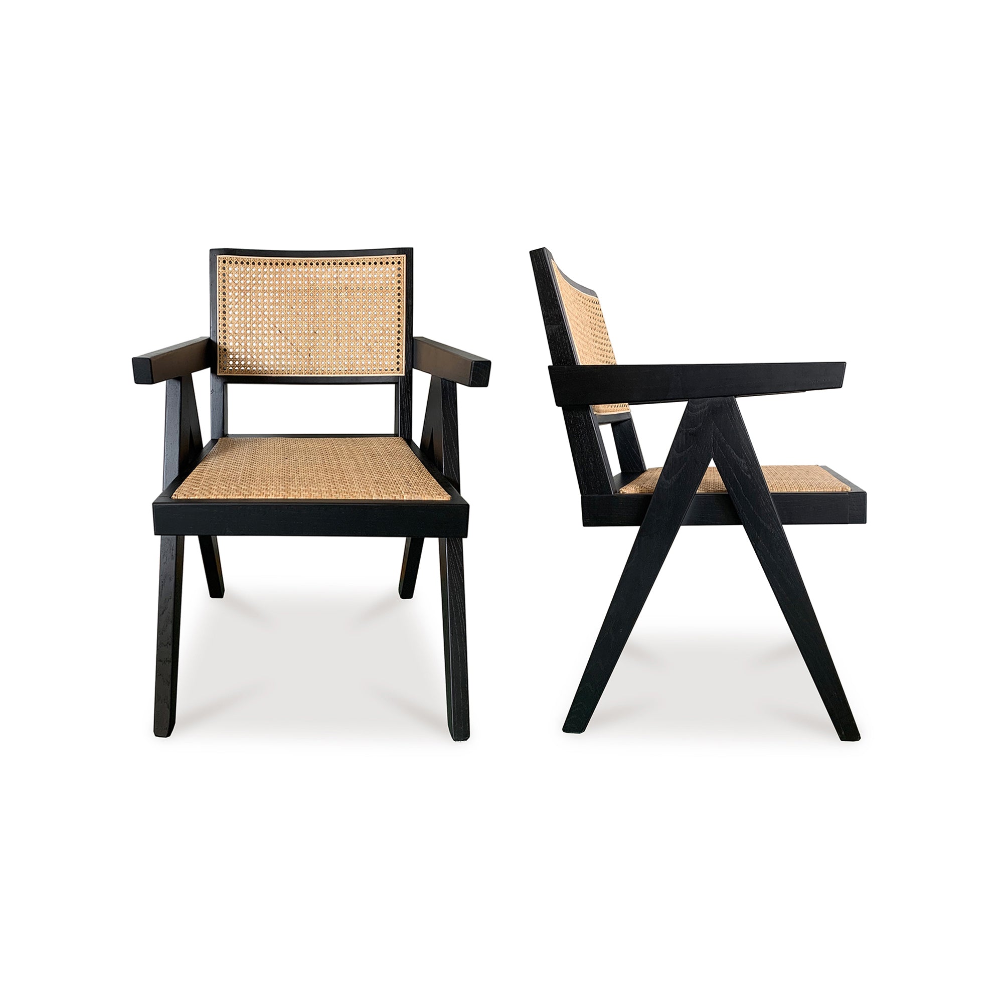 Moes Takashi Chair Black- Set Of Two FG-1022-02