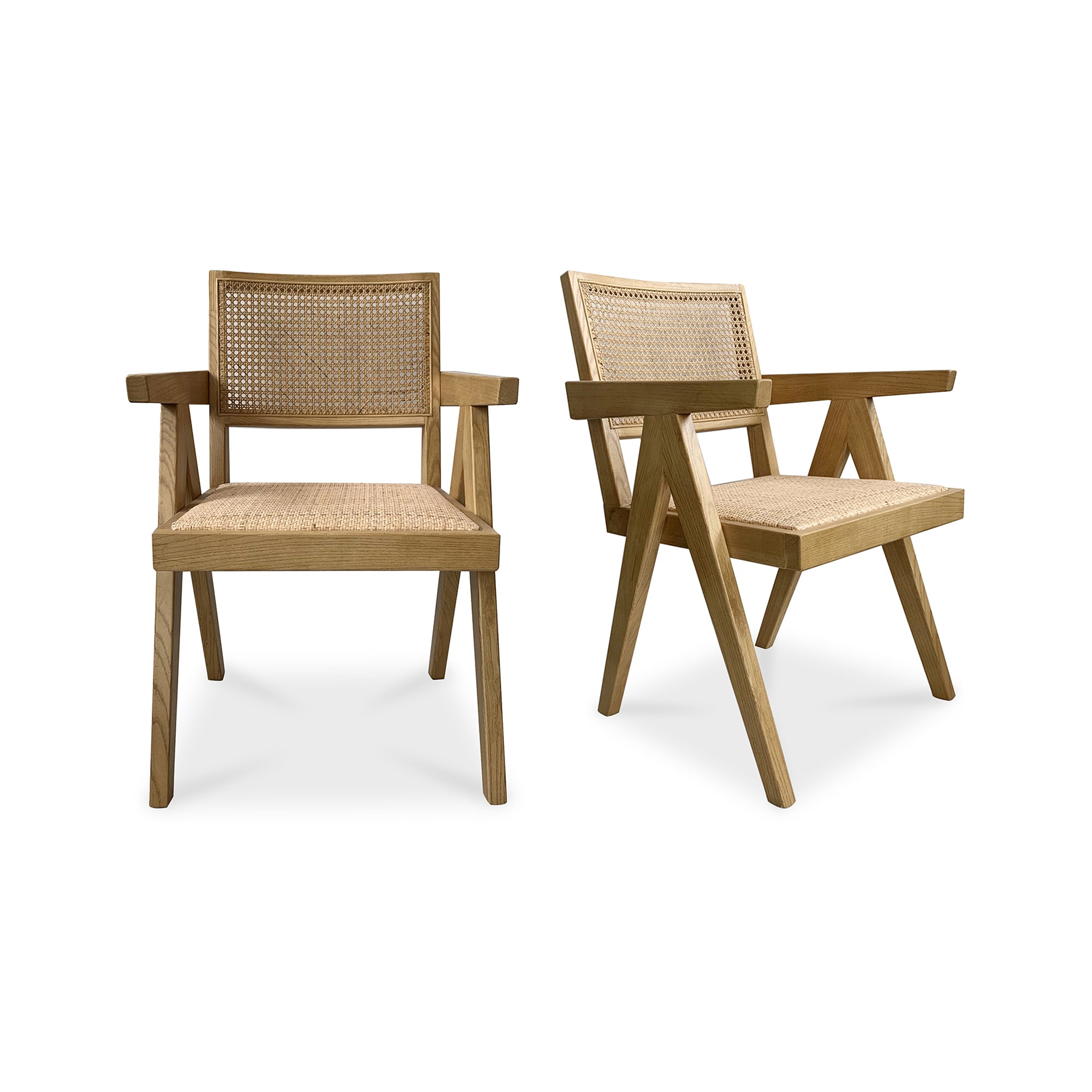 Moes Takashi Chair Natural - Set Of Two FG-1022-24