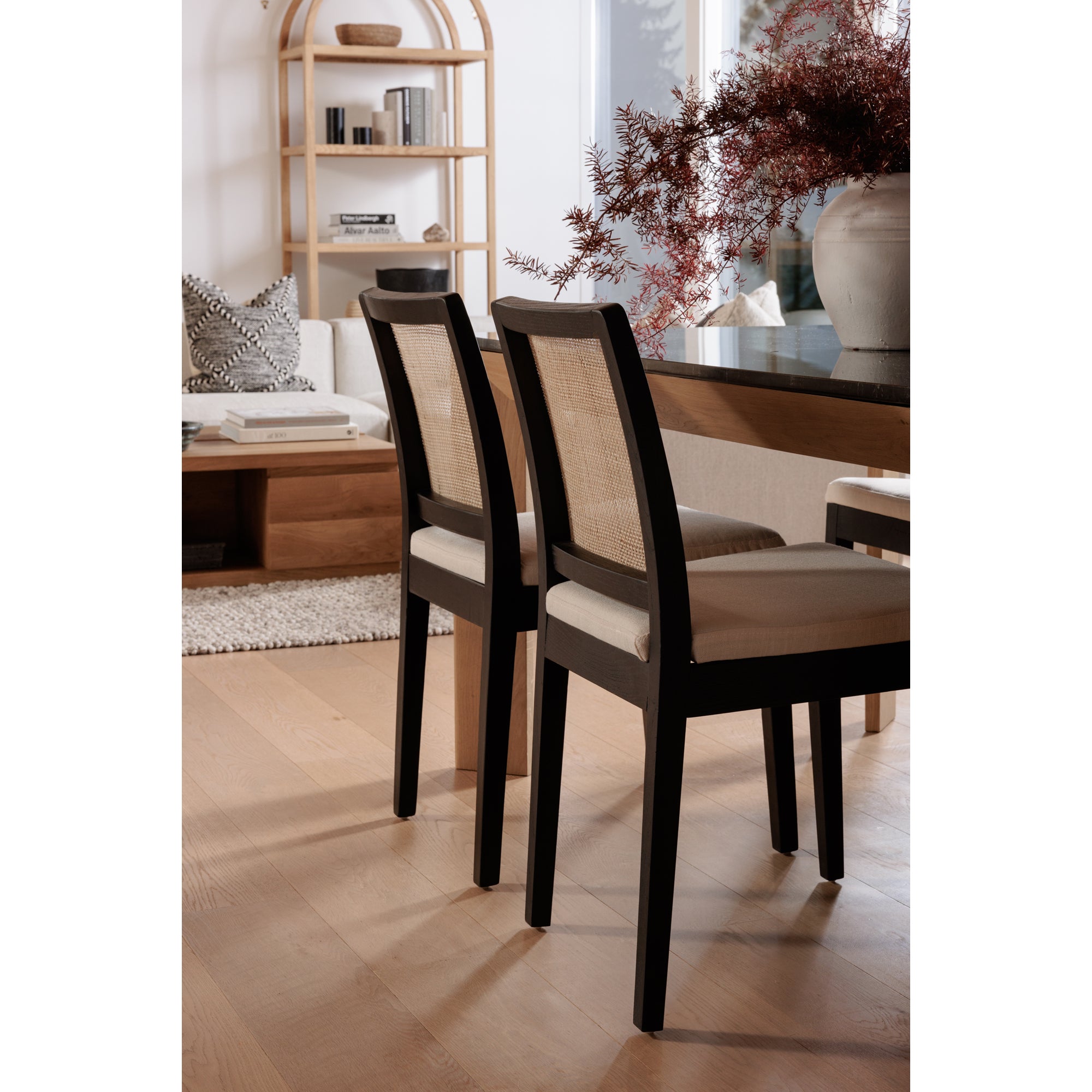 Moes Orville Dining Chair Black - Set Of Two FG-1023-02