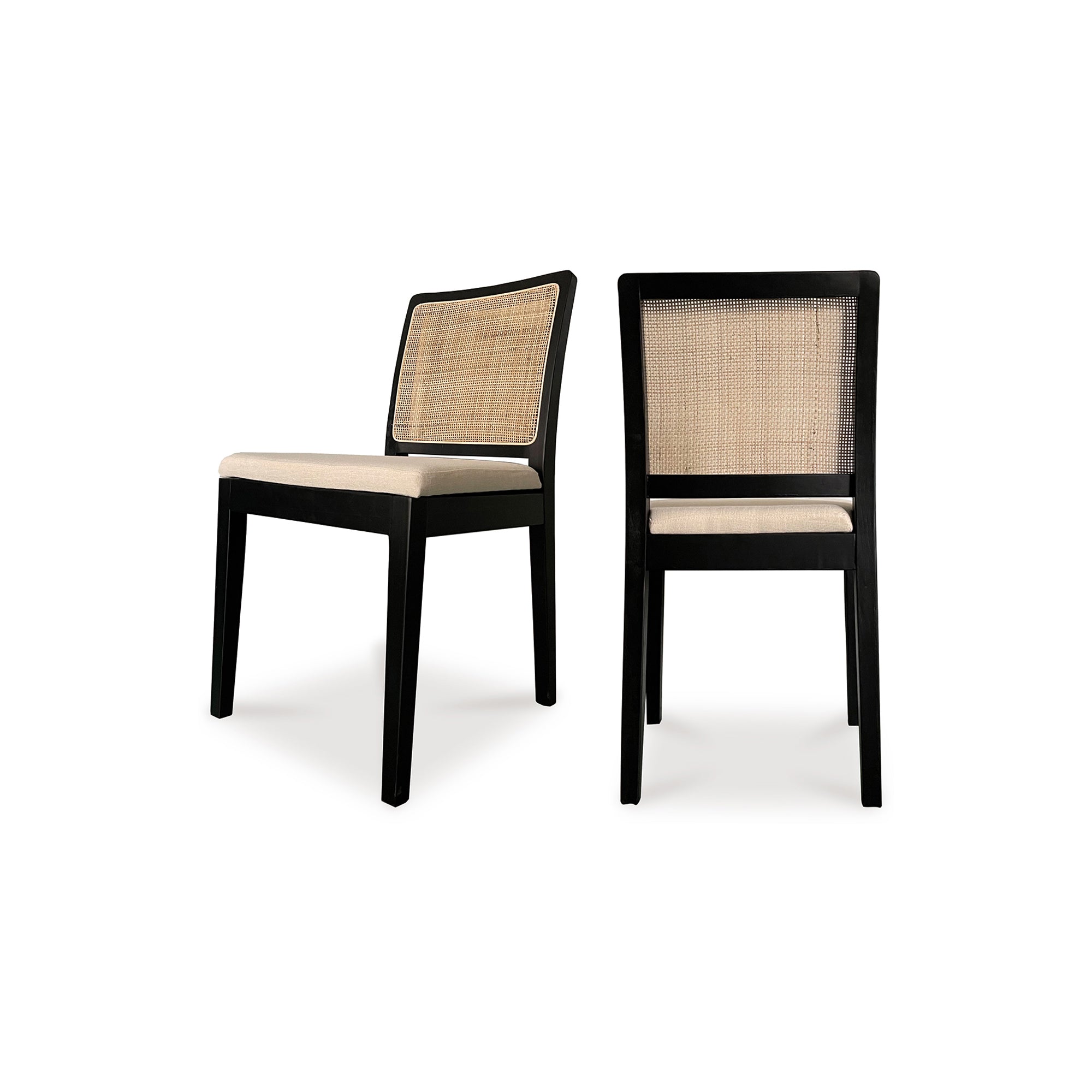 Moes Orville Dining Chair Black - Set Of Two FG-1023-02