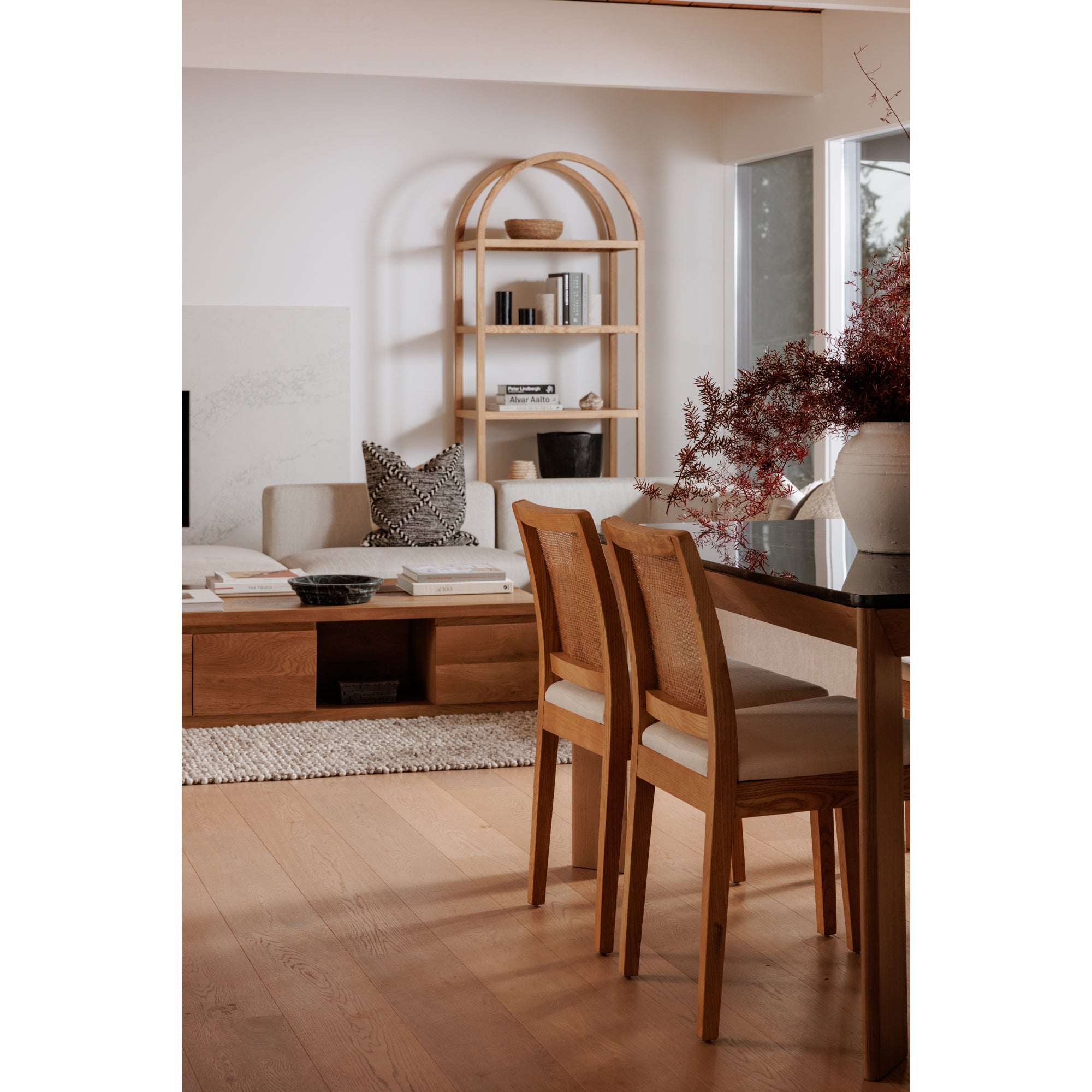 Moes Orville Dining Chair Natural - Set Of Two FG-1023-24