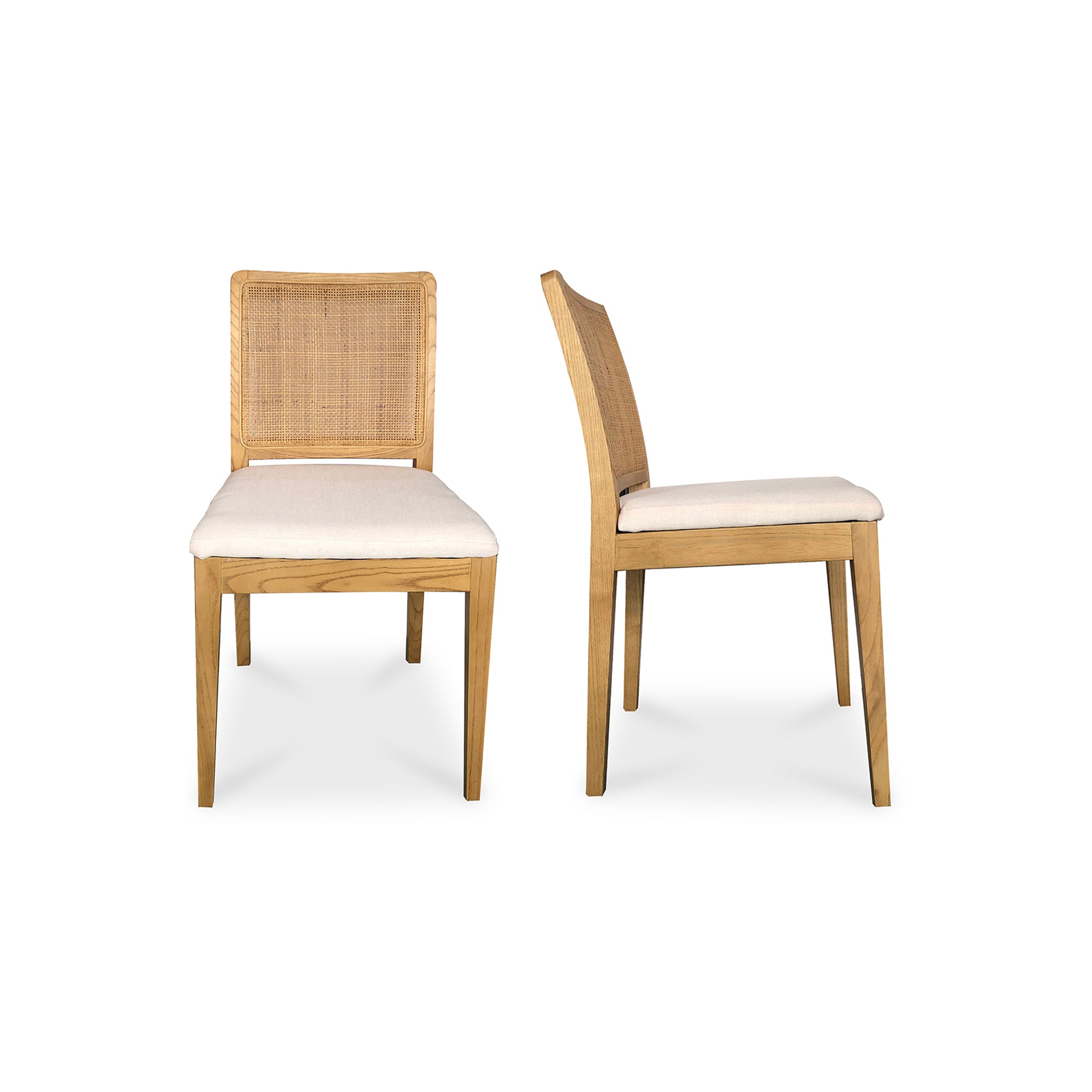 Moes Orville Dining Chair Natural - Set Of Two FG-1023-24