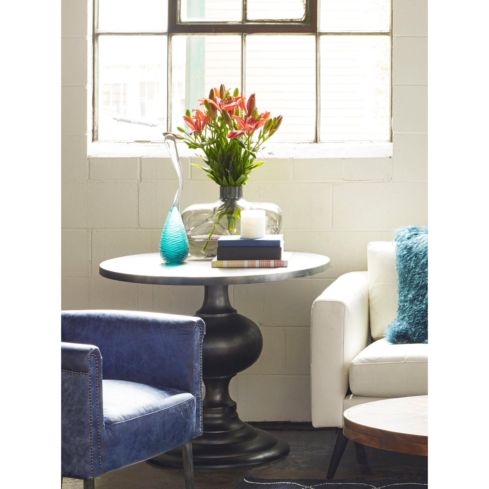 Moes Lexie Dining Table Black FI-1014-02-0