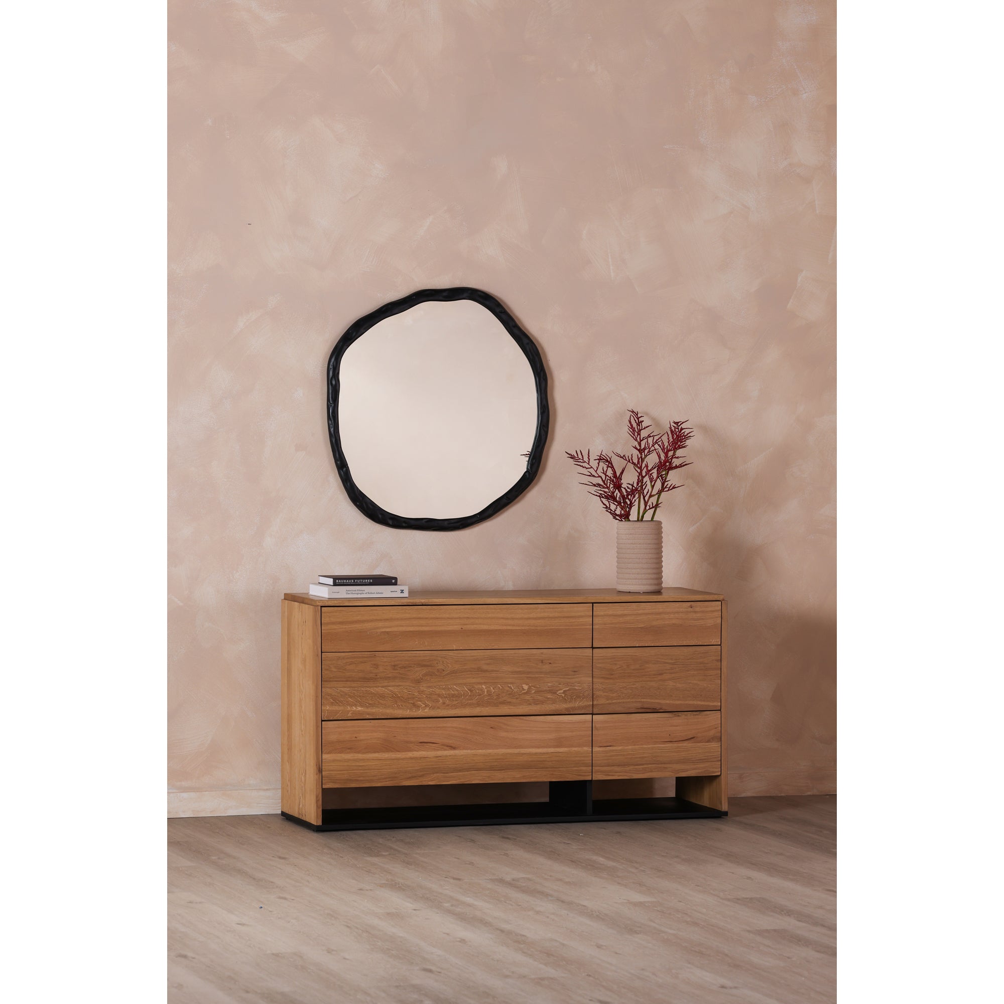 Moes Foundry Large Mirror Black FI-1098-02