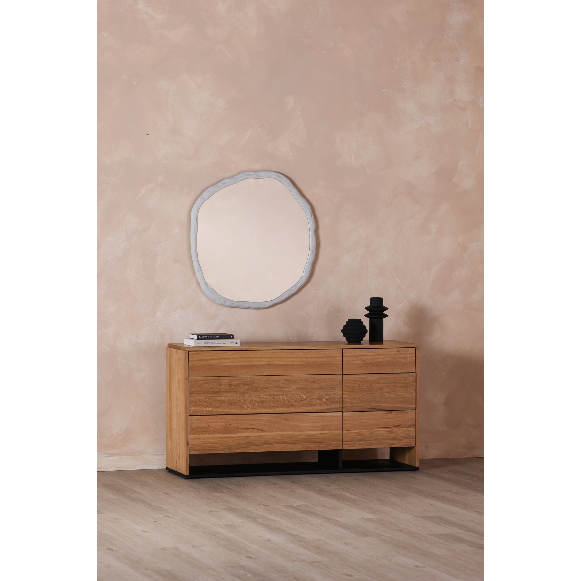 Moes Foundry Large Mirror White FI-1098-18
