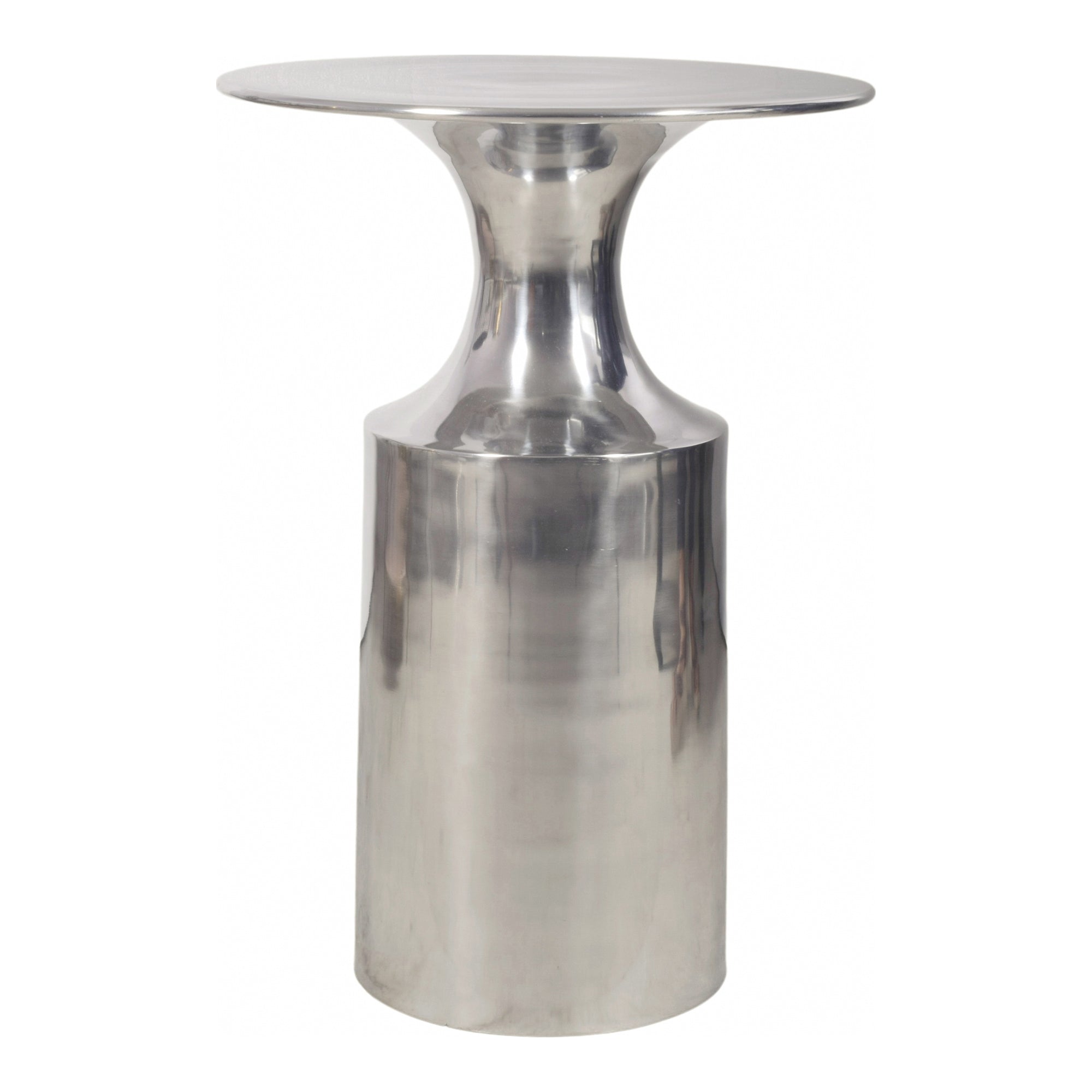 Moes Rassa Accent Table Polished Silver FI-1105-30
