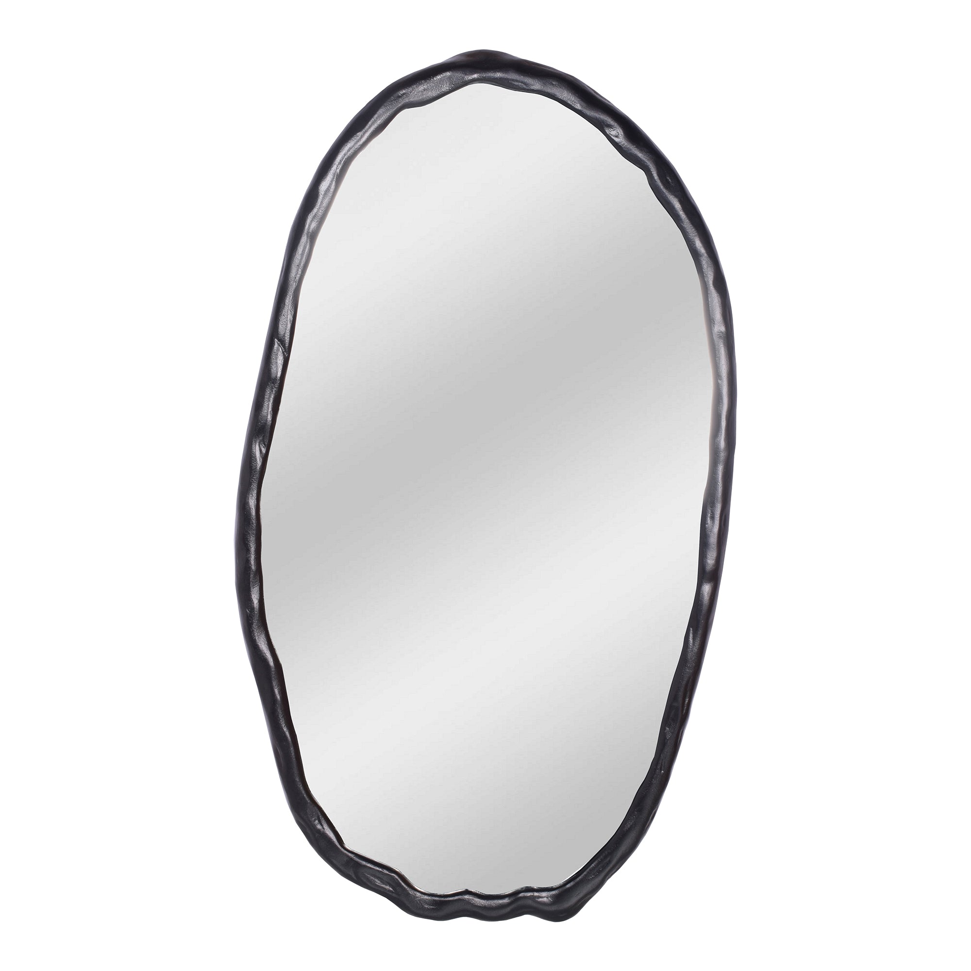 Moes Foundry Oval Mirror Black FI-1113-02