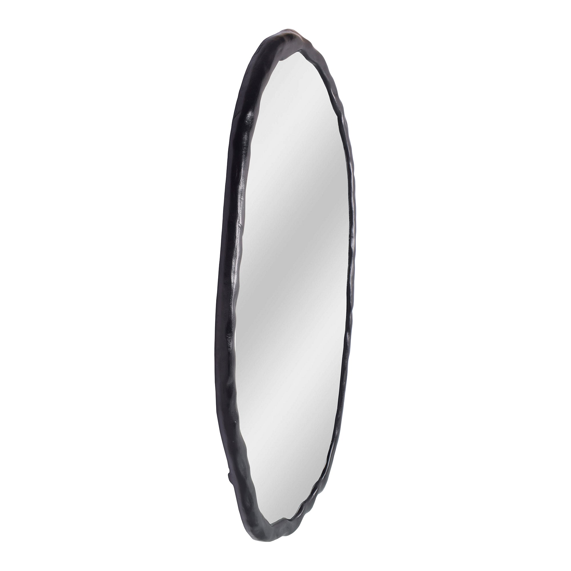 Moes Foundry Oval Mirror Black FI-1113-02