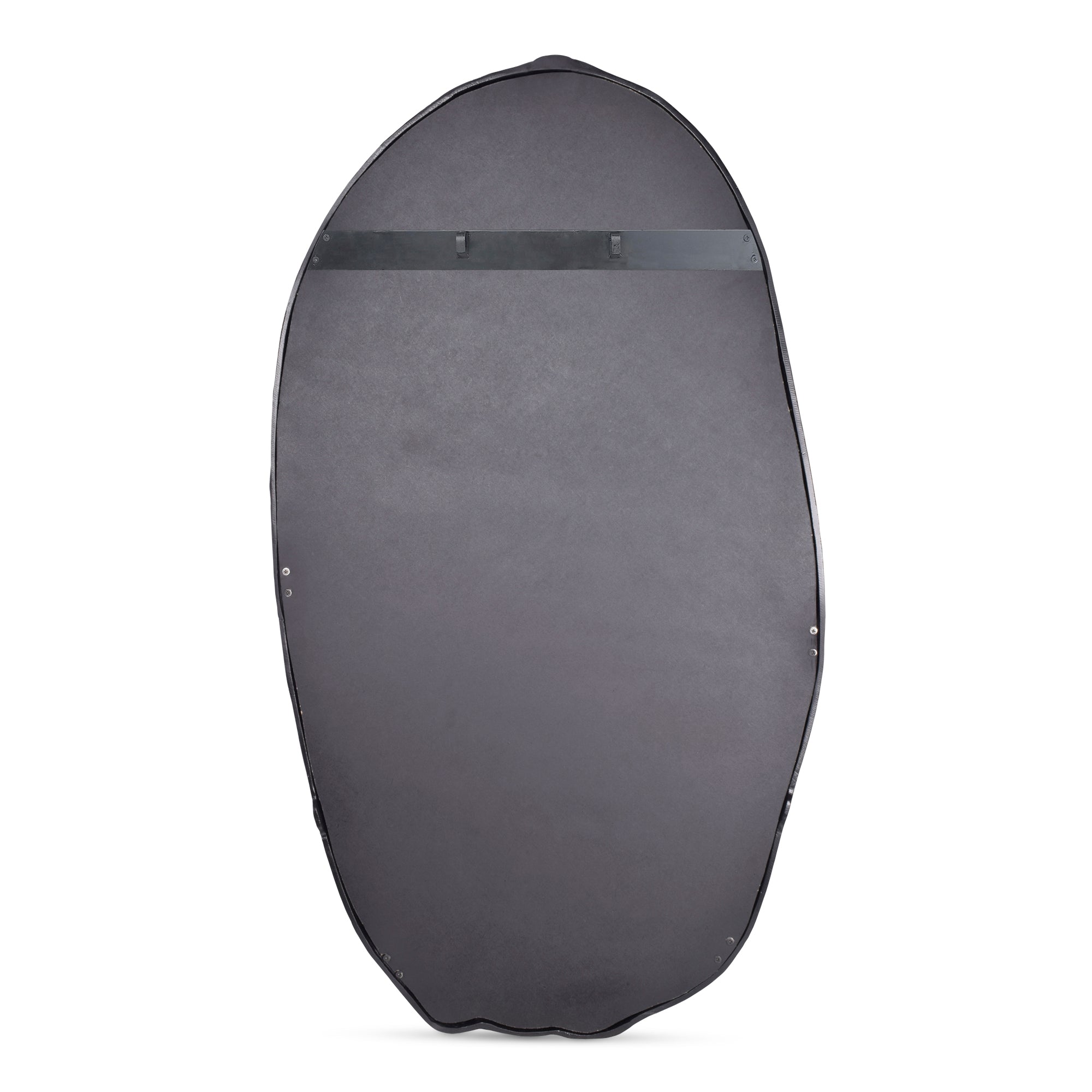 Moes Foundry Oval Mirror Black FI-1113-02