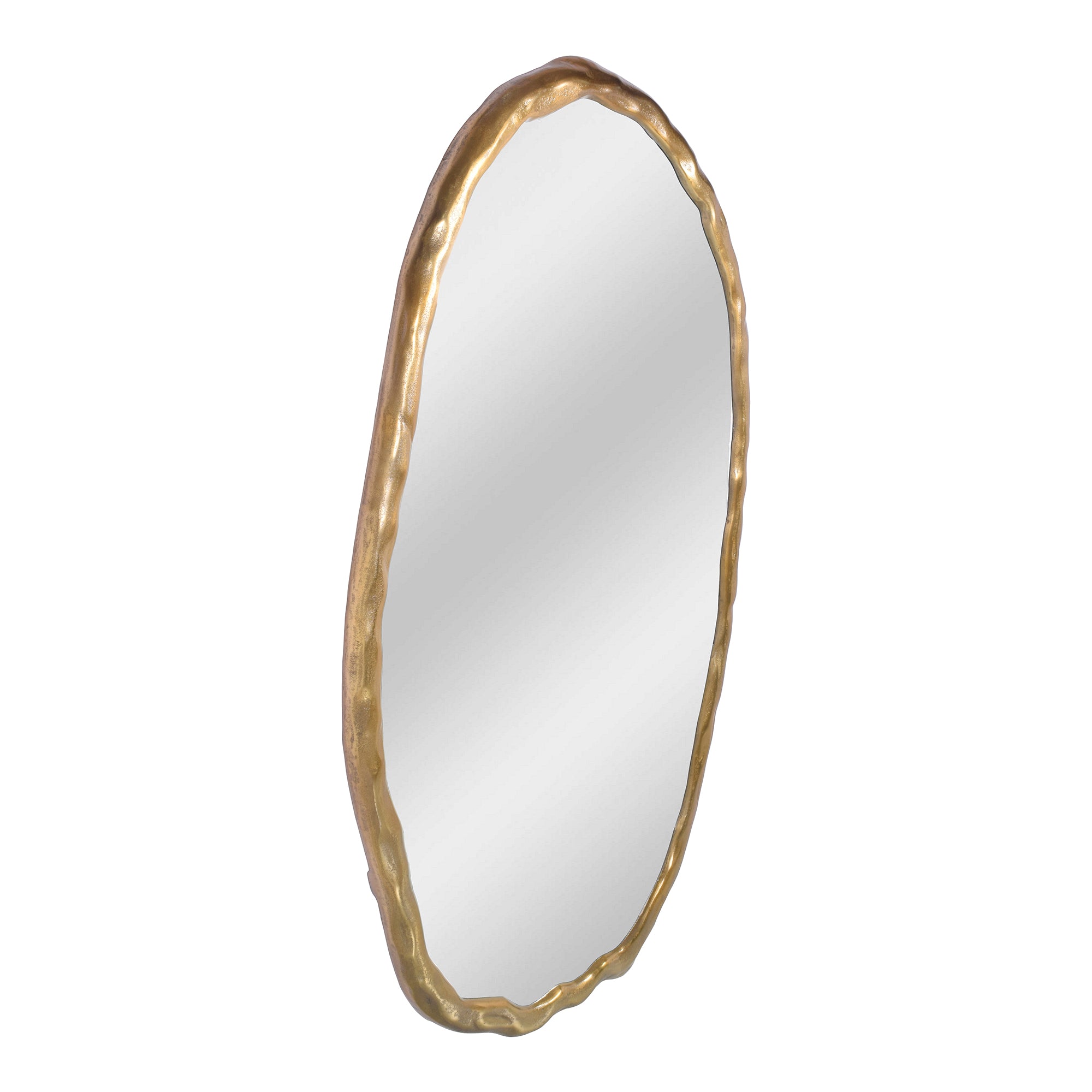 Moes Foundry Oval Mirror Gold FI-1113-32