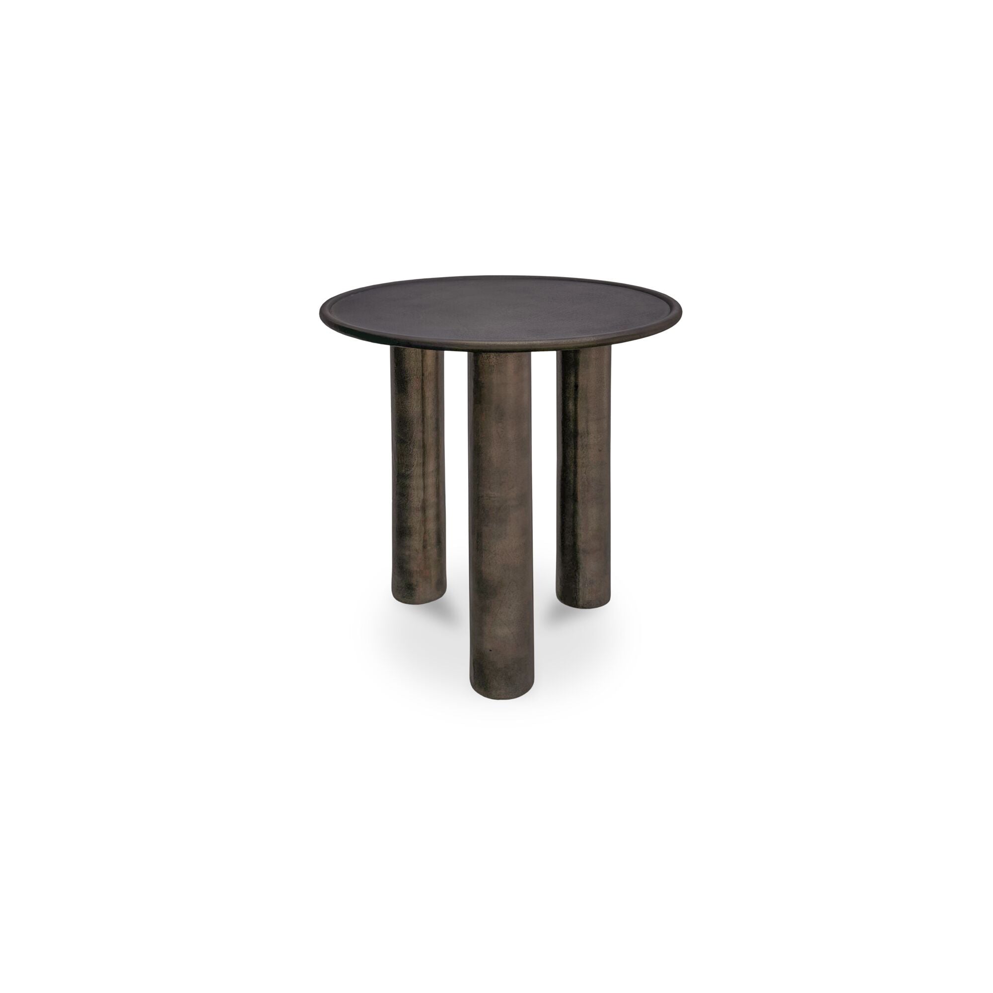 Moes Deacon Outdoor Side Table Deep Bronze FI-1125-31