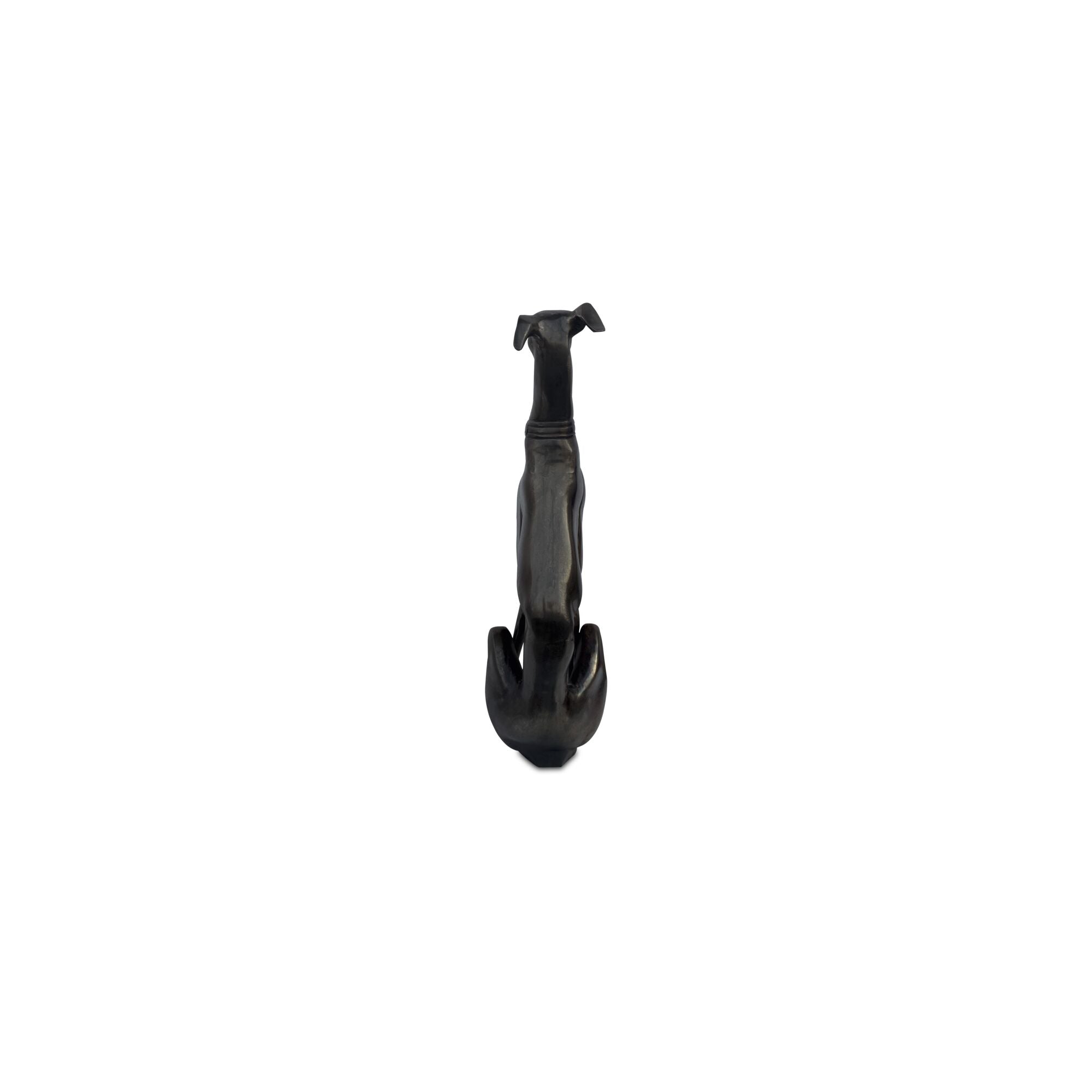 Moes Duke Cast Aluminum Sculpture Black FI-1130-02