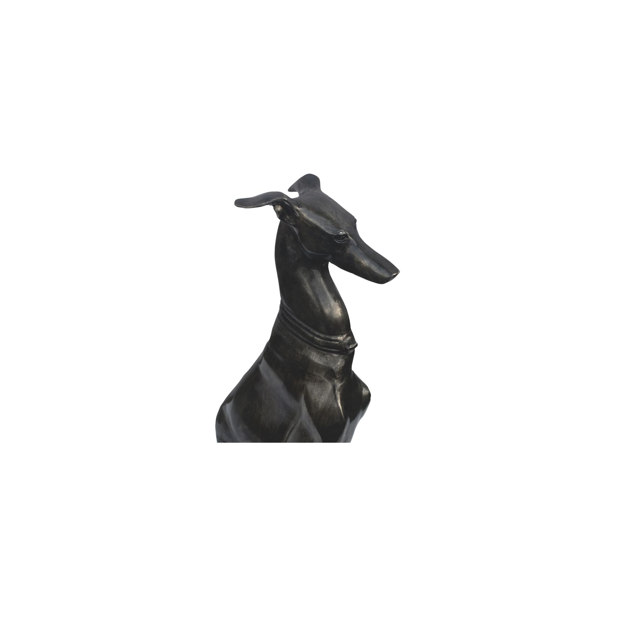 Moes Duke Cast Aluminum Sculpture Black FI-1130-02