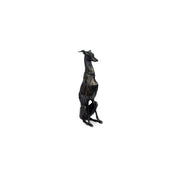 Moes Duke Cast Aluminum Sculpture Black FI-1130-02