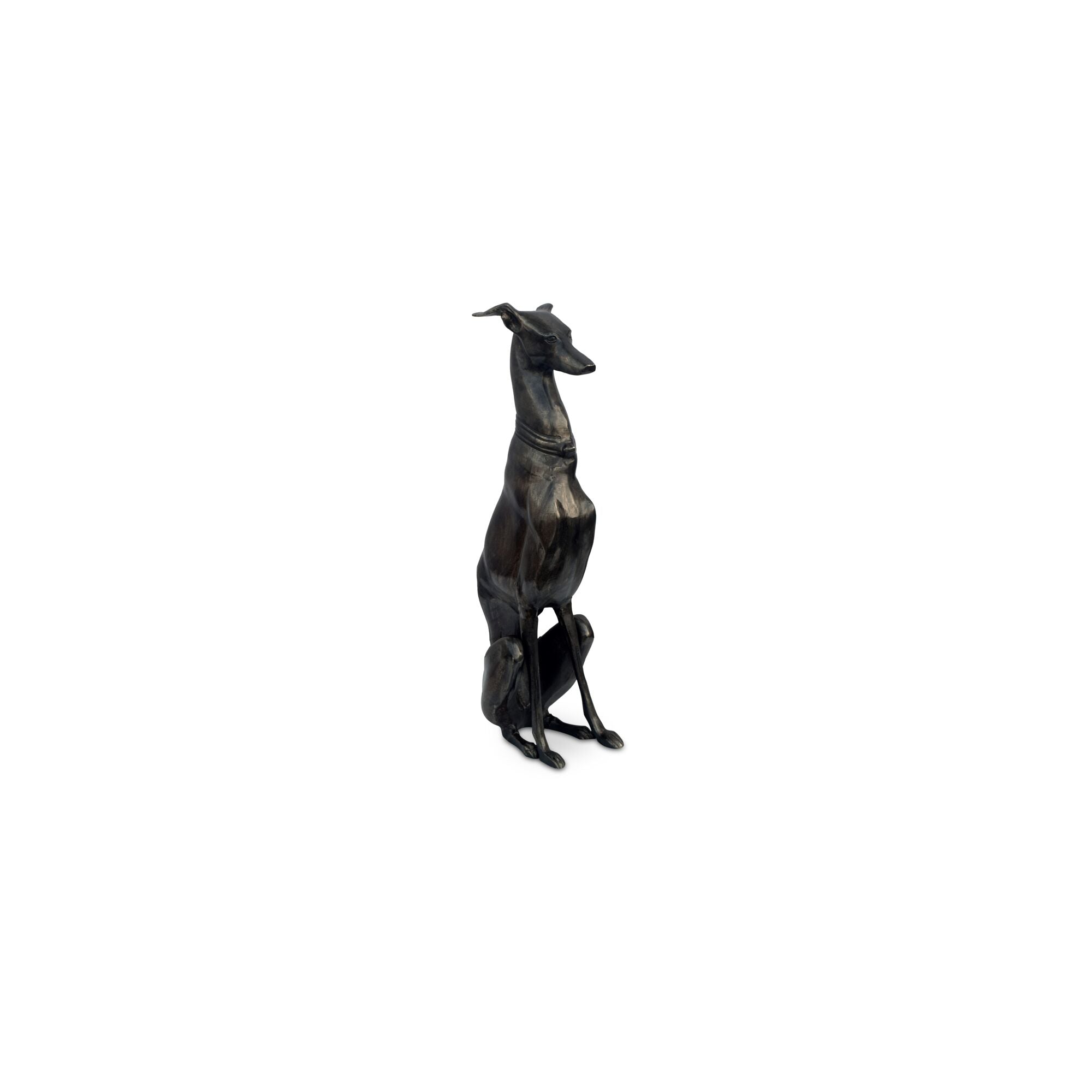 Moes Duke Cast Aluminum Sculpture Black FI-1130-02