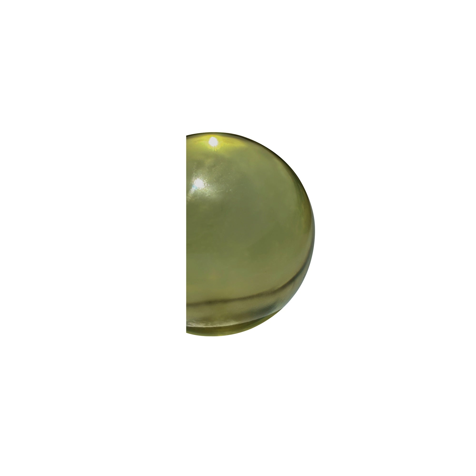 Moes Bonn Cast Glass Decorative Object Olive FI-1131-16