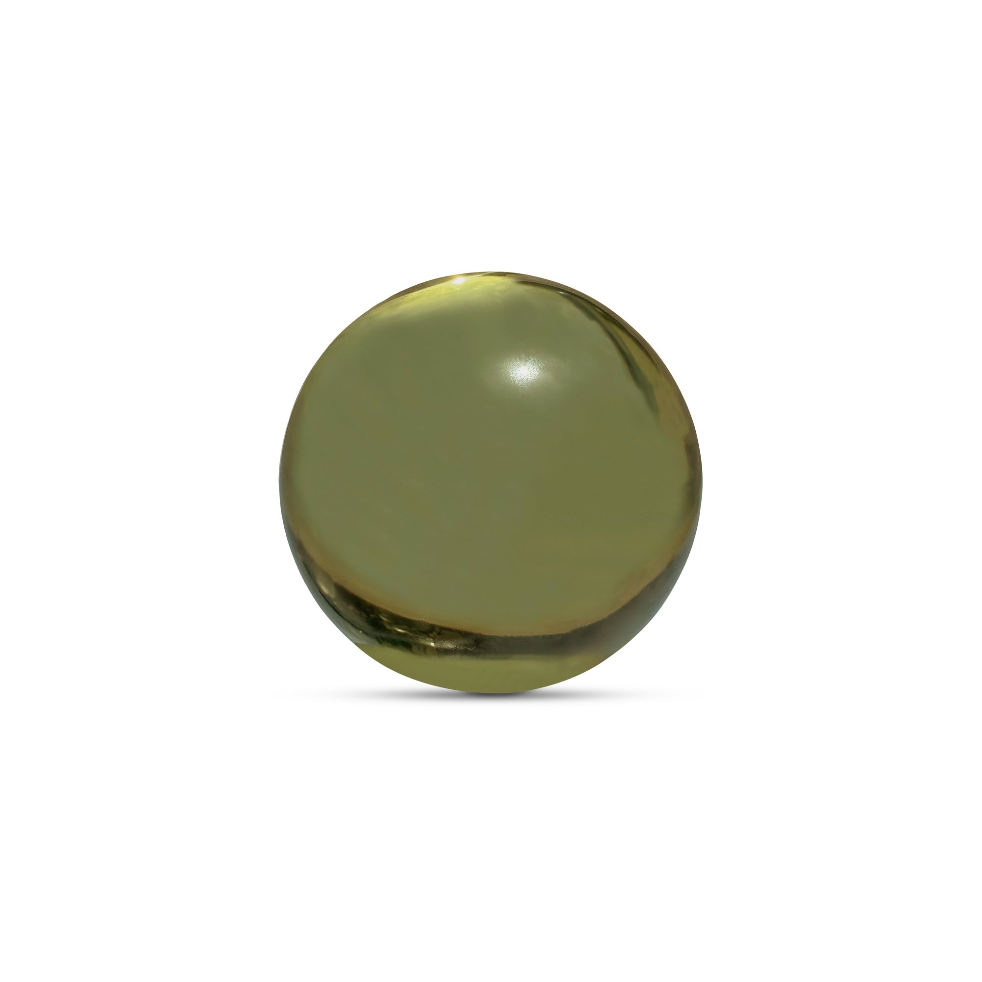Moes Bonn Cast Glass Decorative Object Olive FI-1131-16