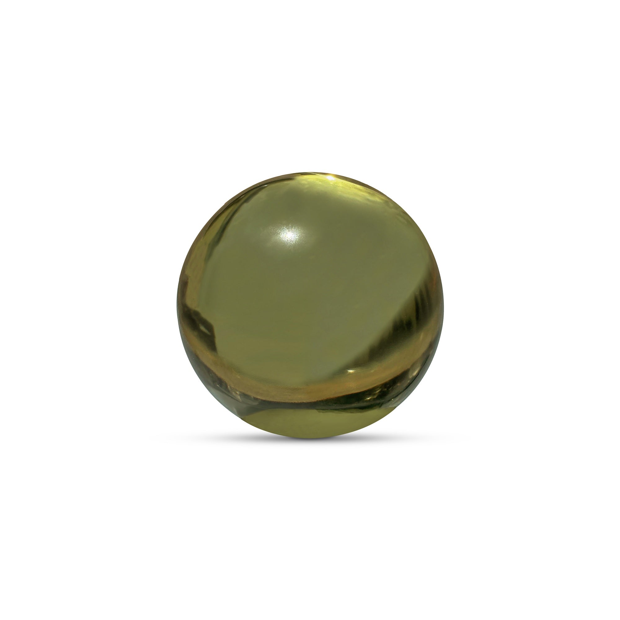 Moes Bonn Cast Glass Decorative Object Olive FI-1131-16