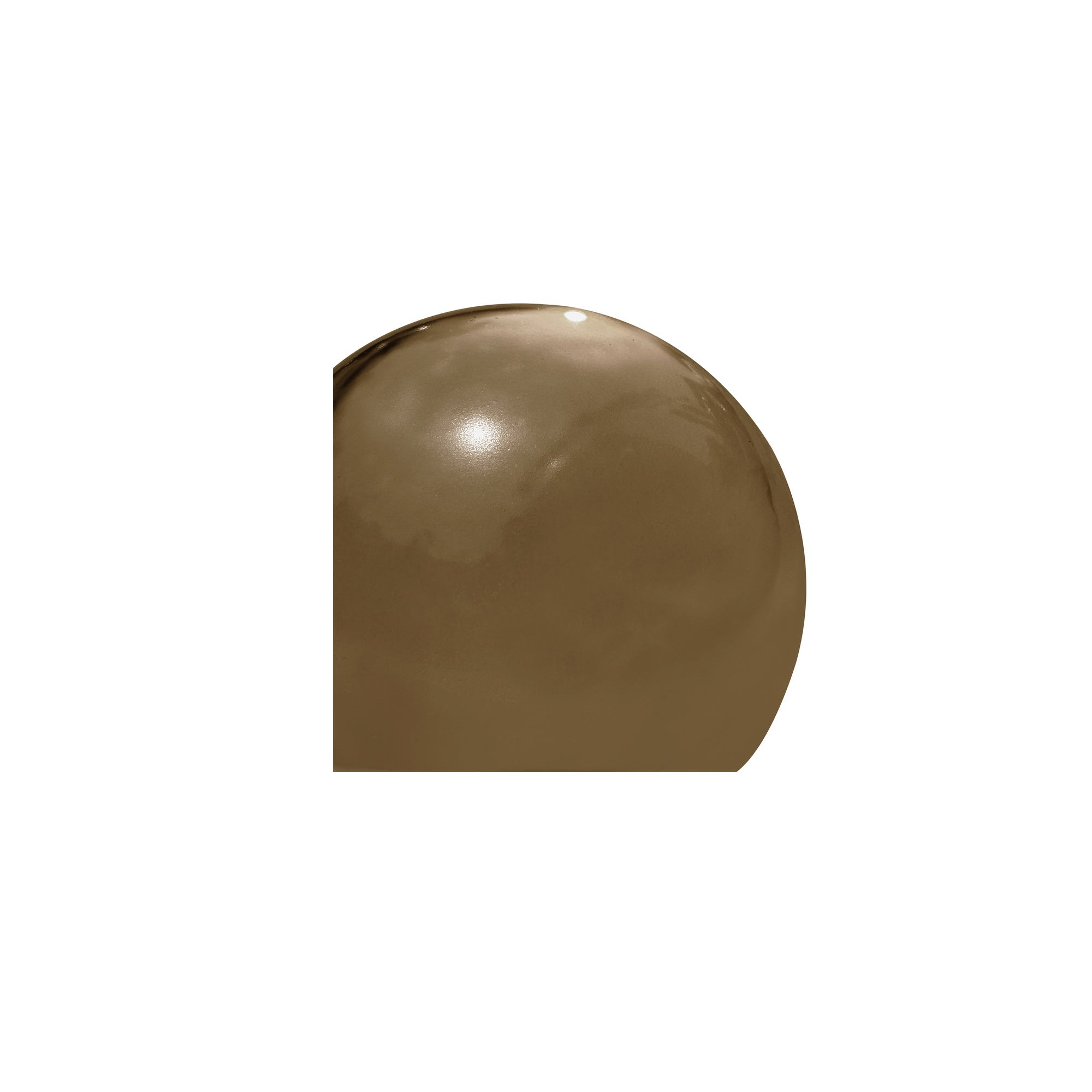 Moes Bonn Cast Glass Decorative Object Light Smoky Brown FI-1131-21