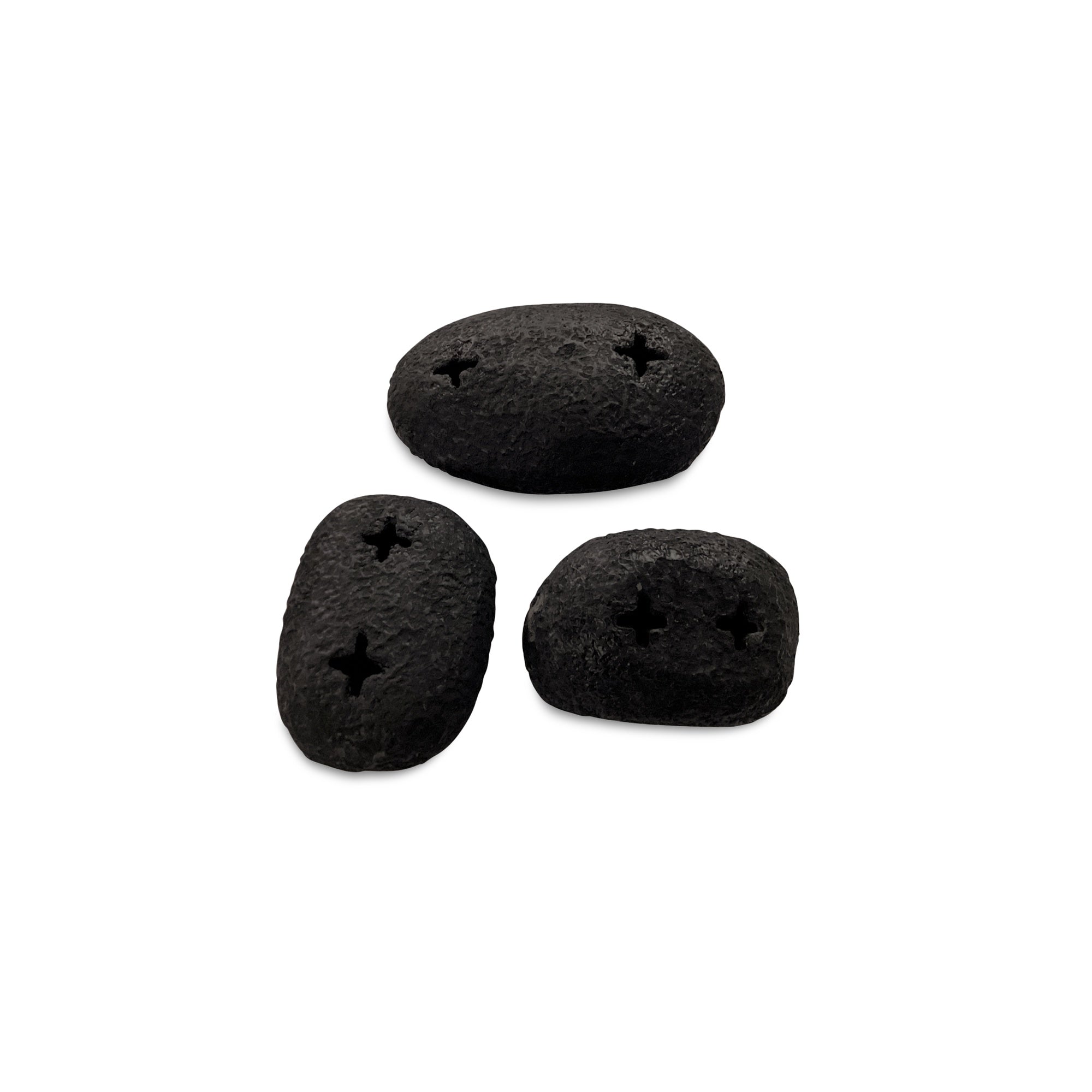 Moes Breton Cast Aluminum Wall Sculpture Black-Set Of 3 FI-1136-02