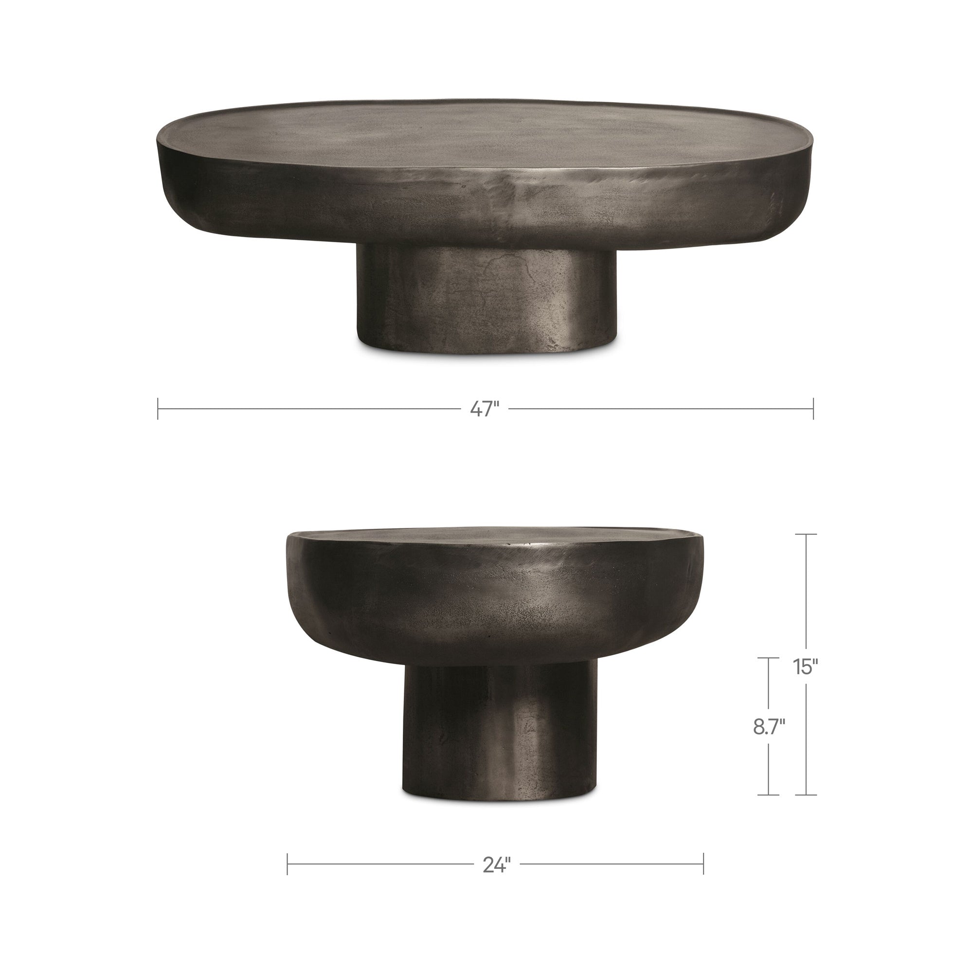 Moes Walter Coffee Table Deep Bronze FI-1139-31