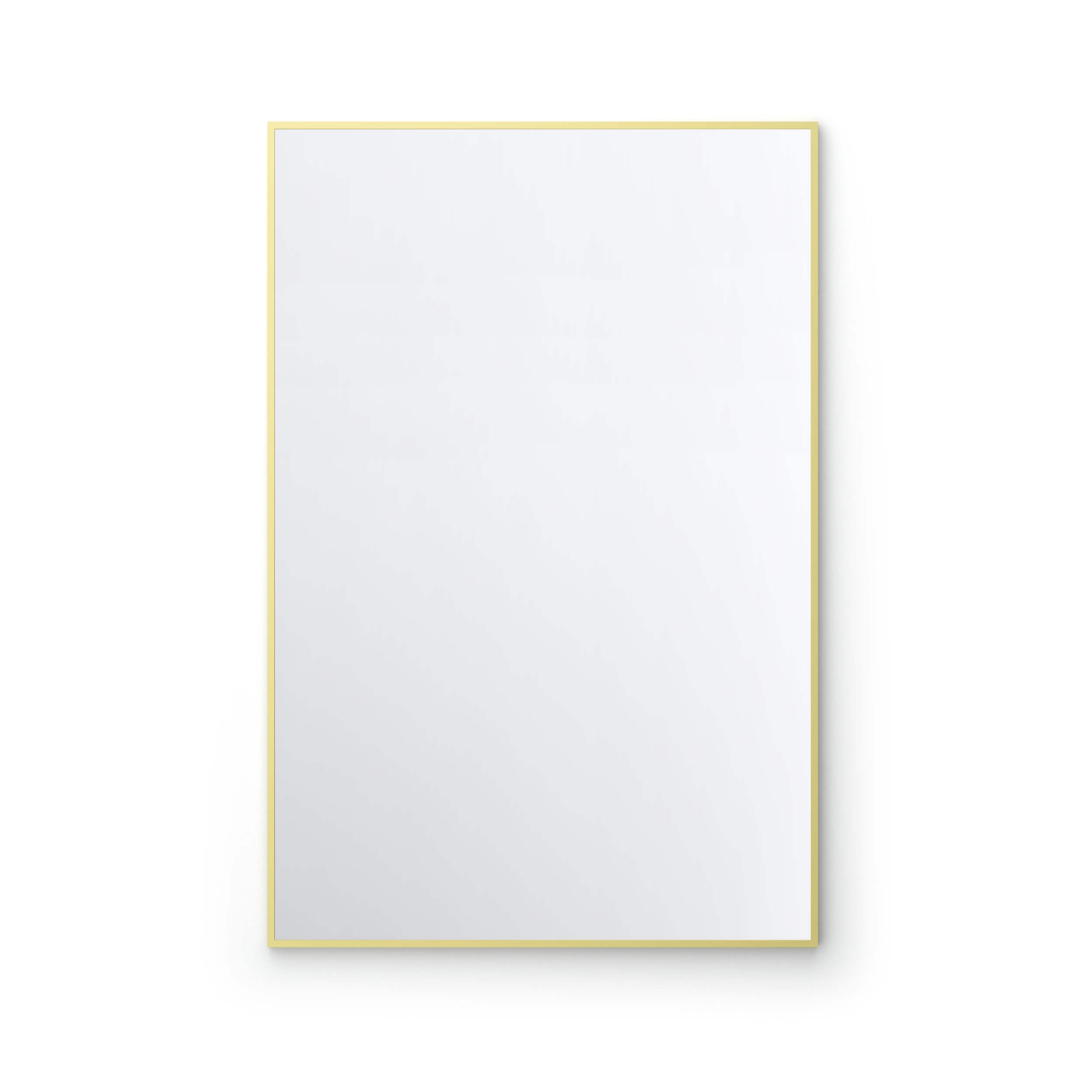 24" x 36" Metal Frame Shatterproof Wall Mount Mirror